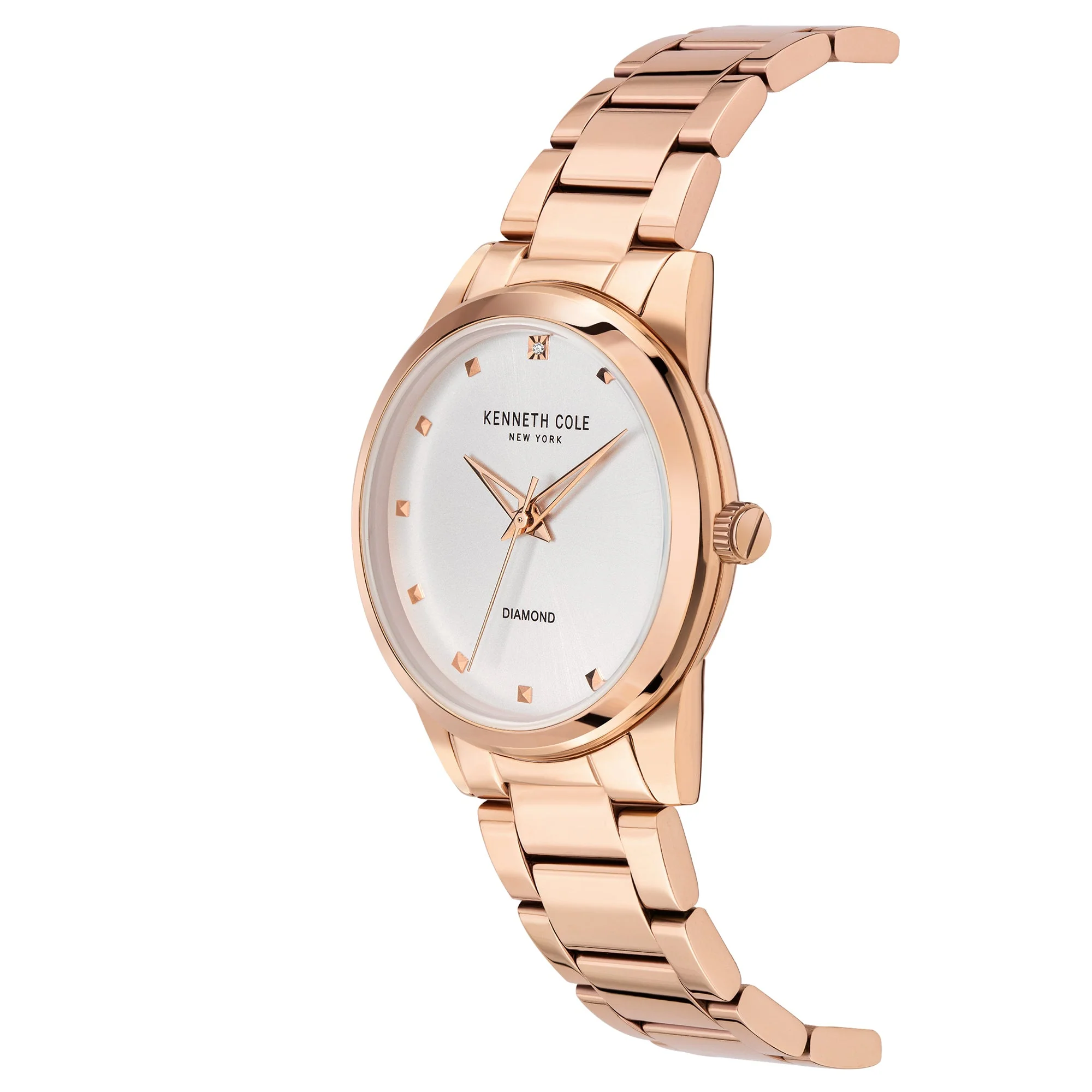 Kenneth Cole Ladies Rose Gold Watch - Image 3