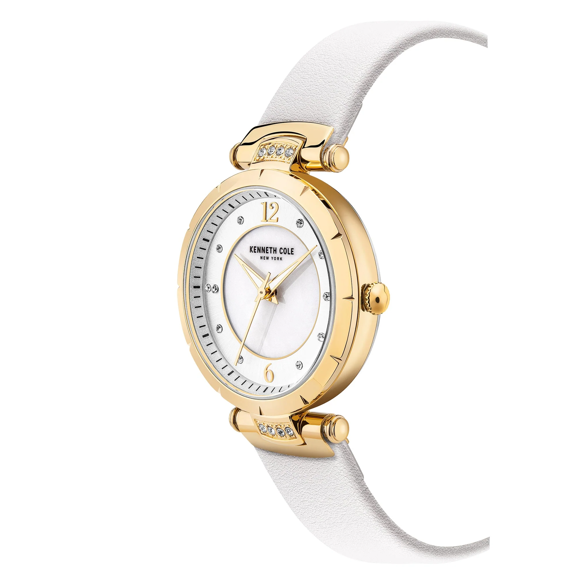 Kenneth Cole Ladies White Watch - Image 3
