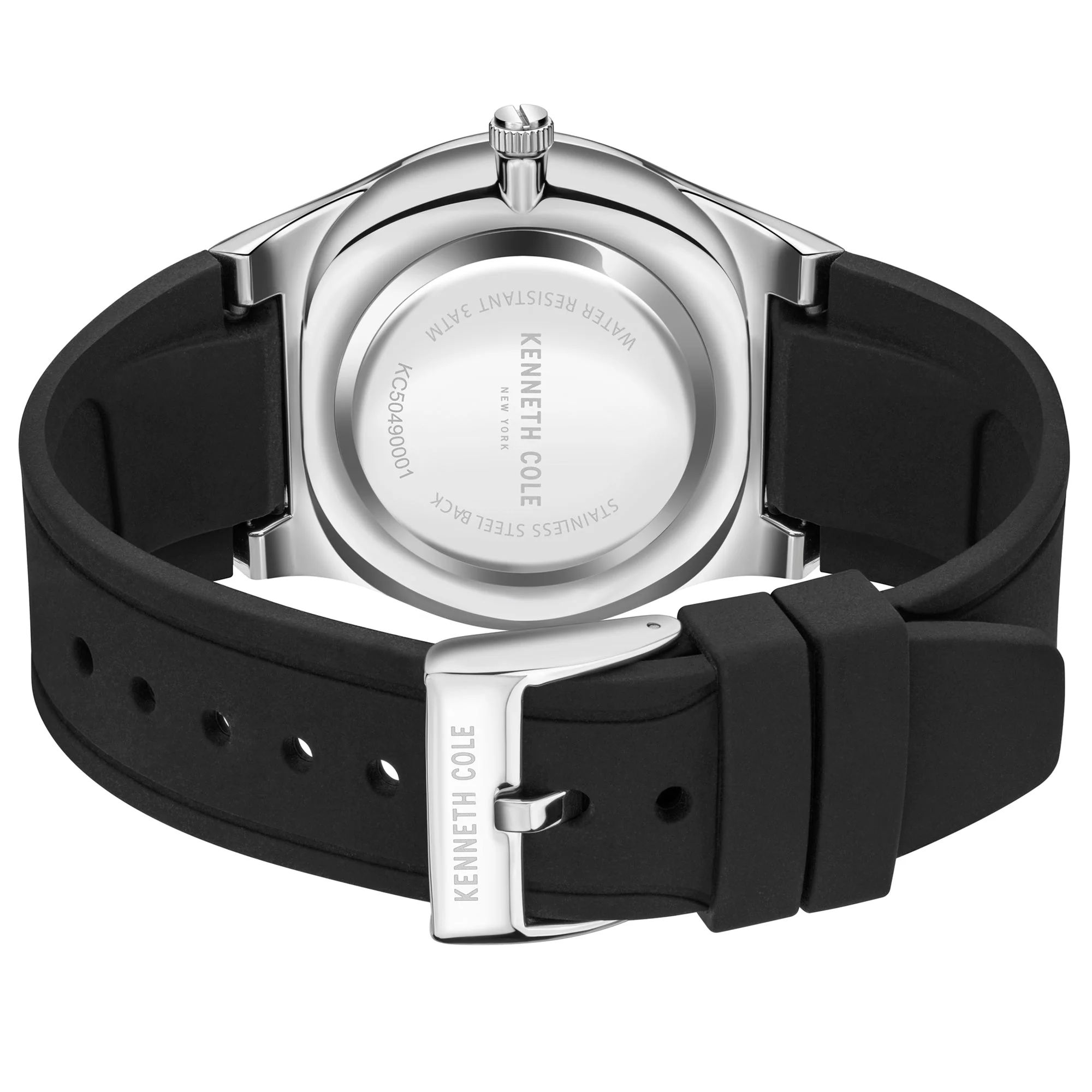 Kenneth Cole Men's Black Watch - Image 2