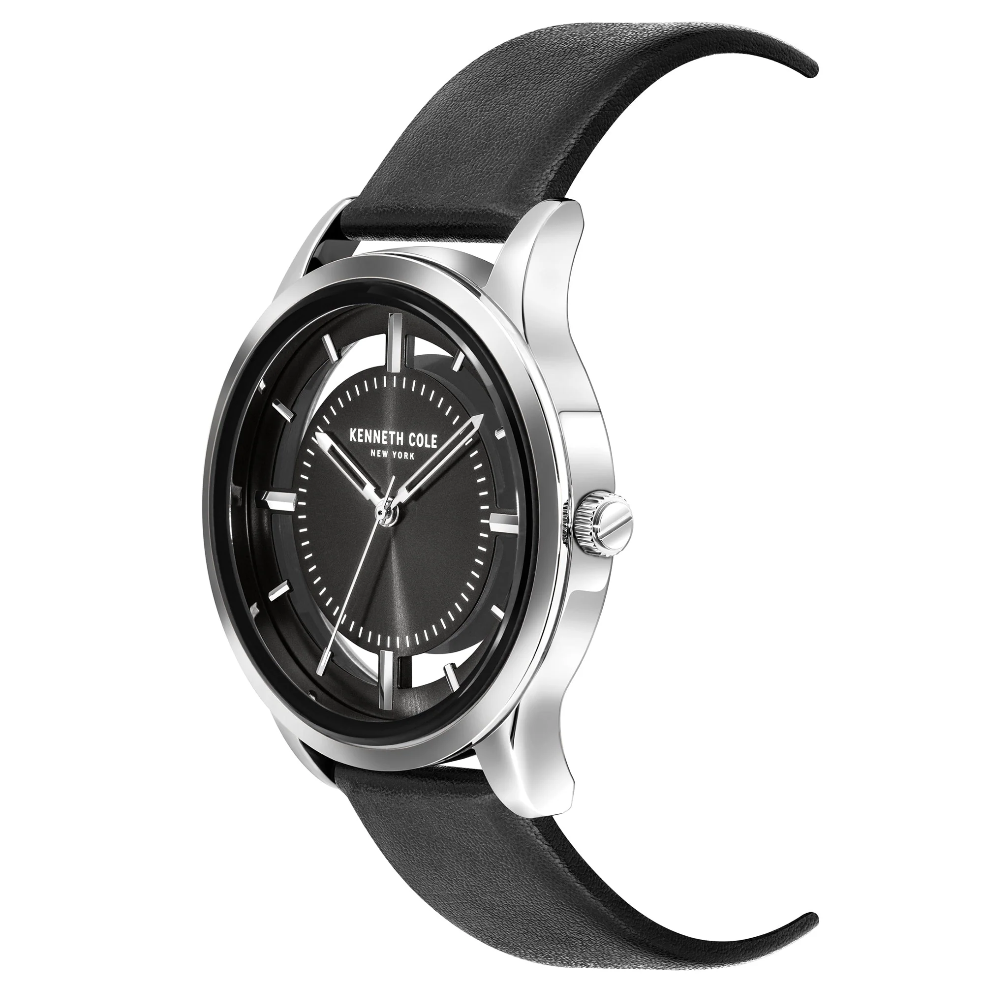 Kenneth Cole Men's Black Watch - Image 3