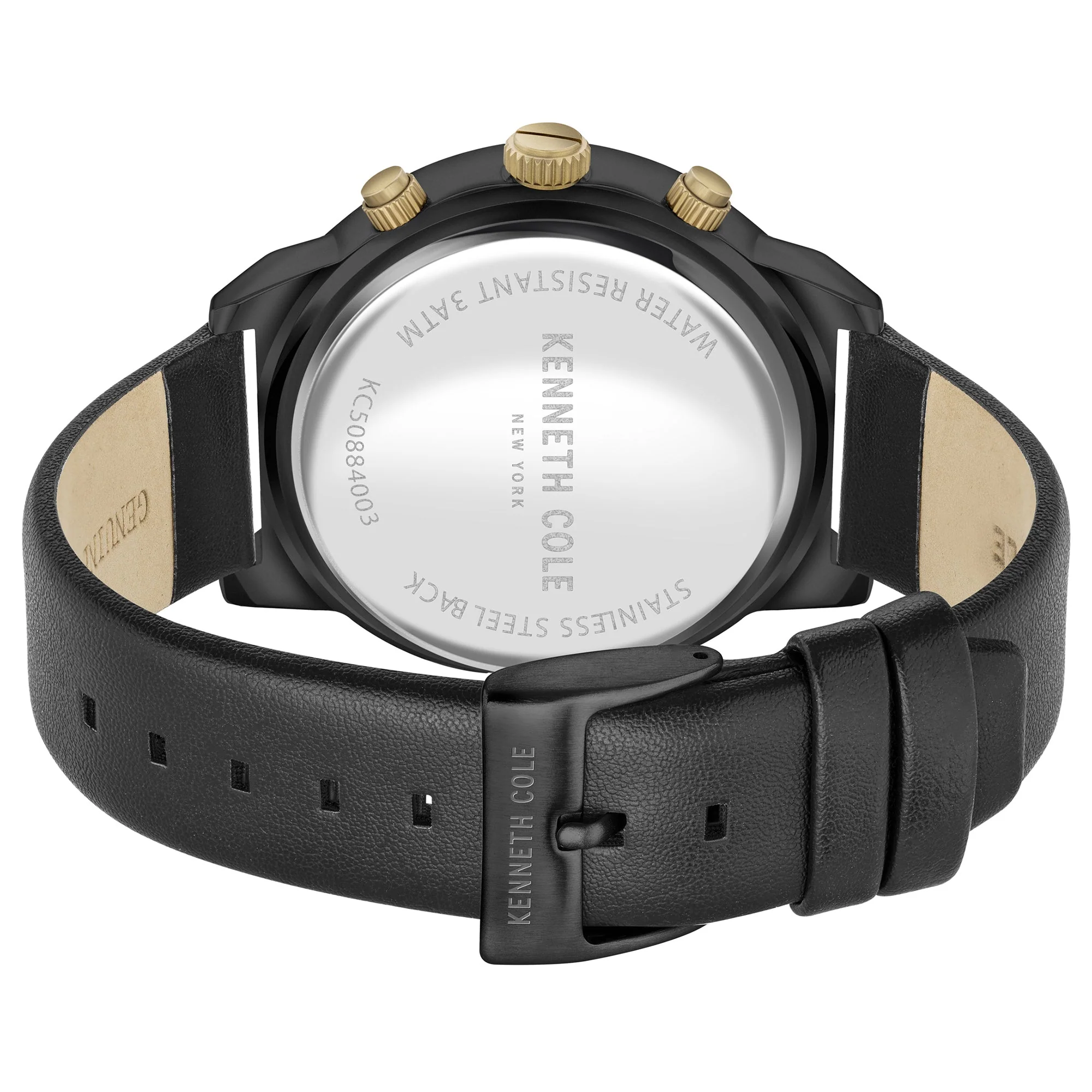 Kenneth Cole Men's Black Watch - Image 2