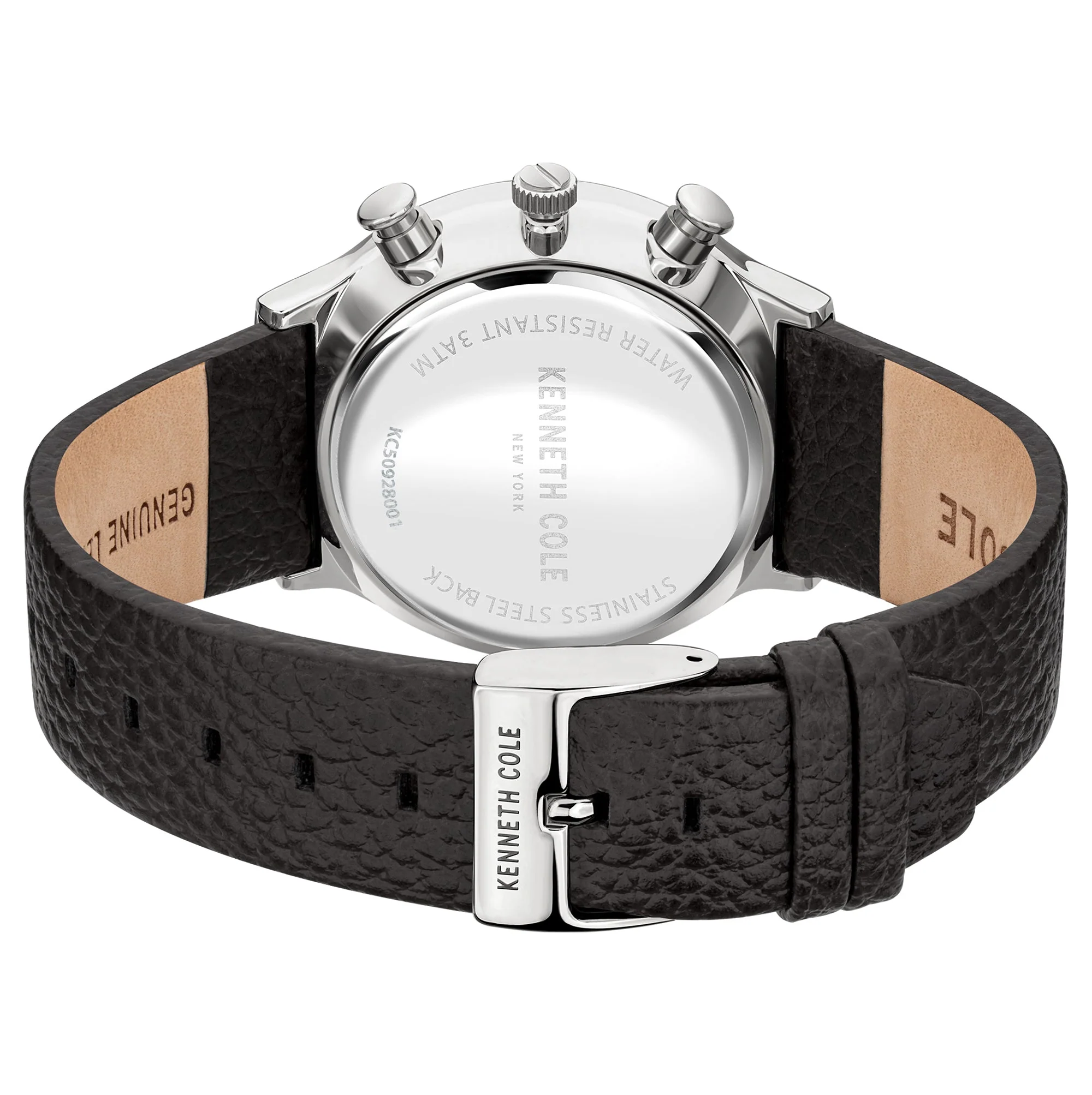 Kenneth Cole Men's Black Watch - Image 2