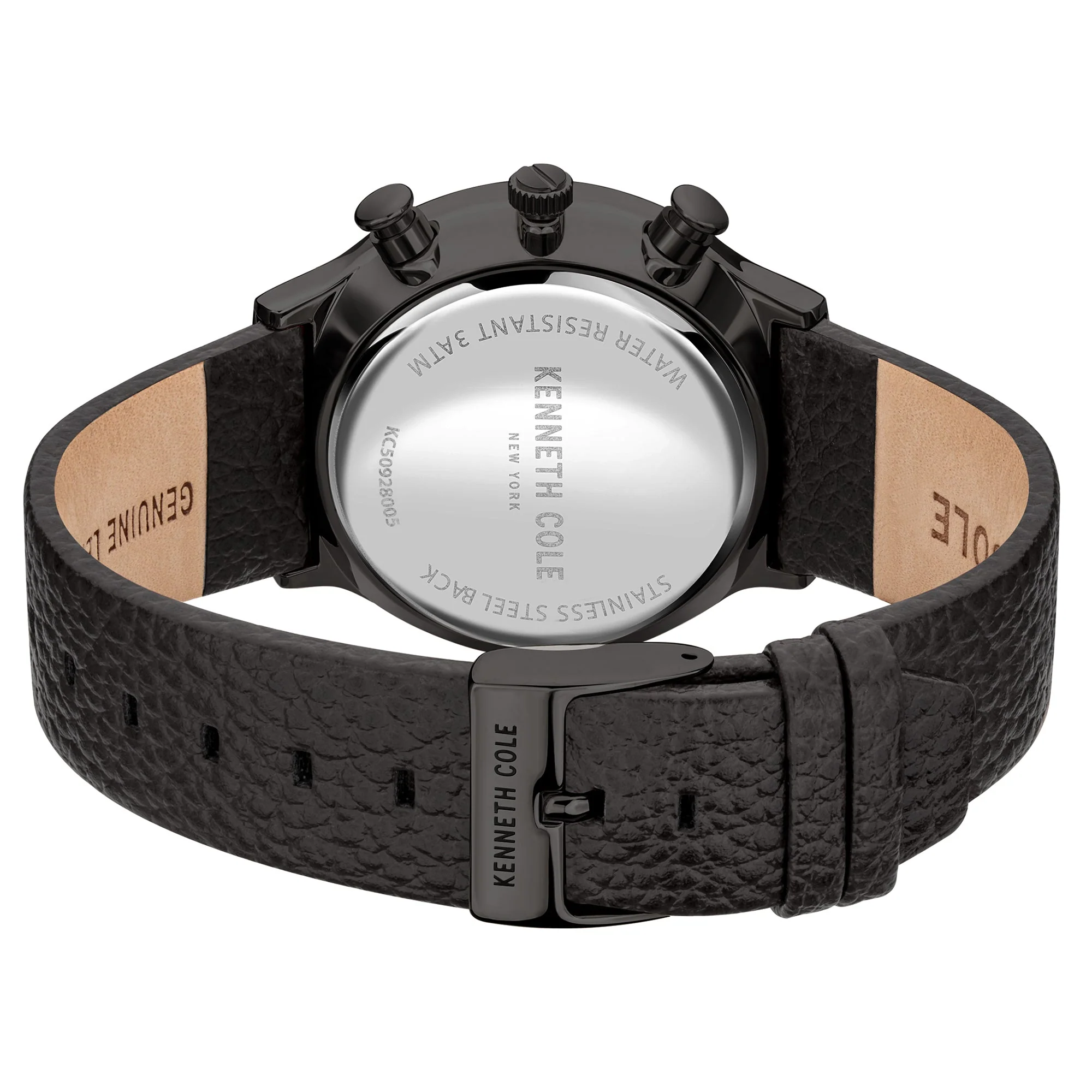 Kenneth Cole Men's Black Watch - Image 2