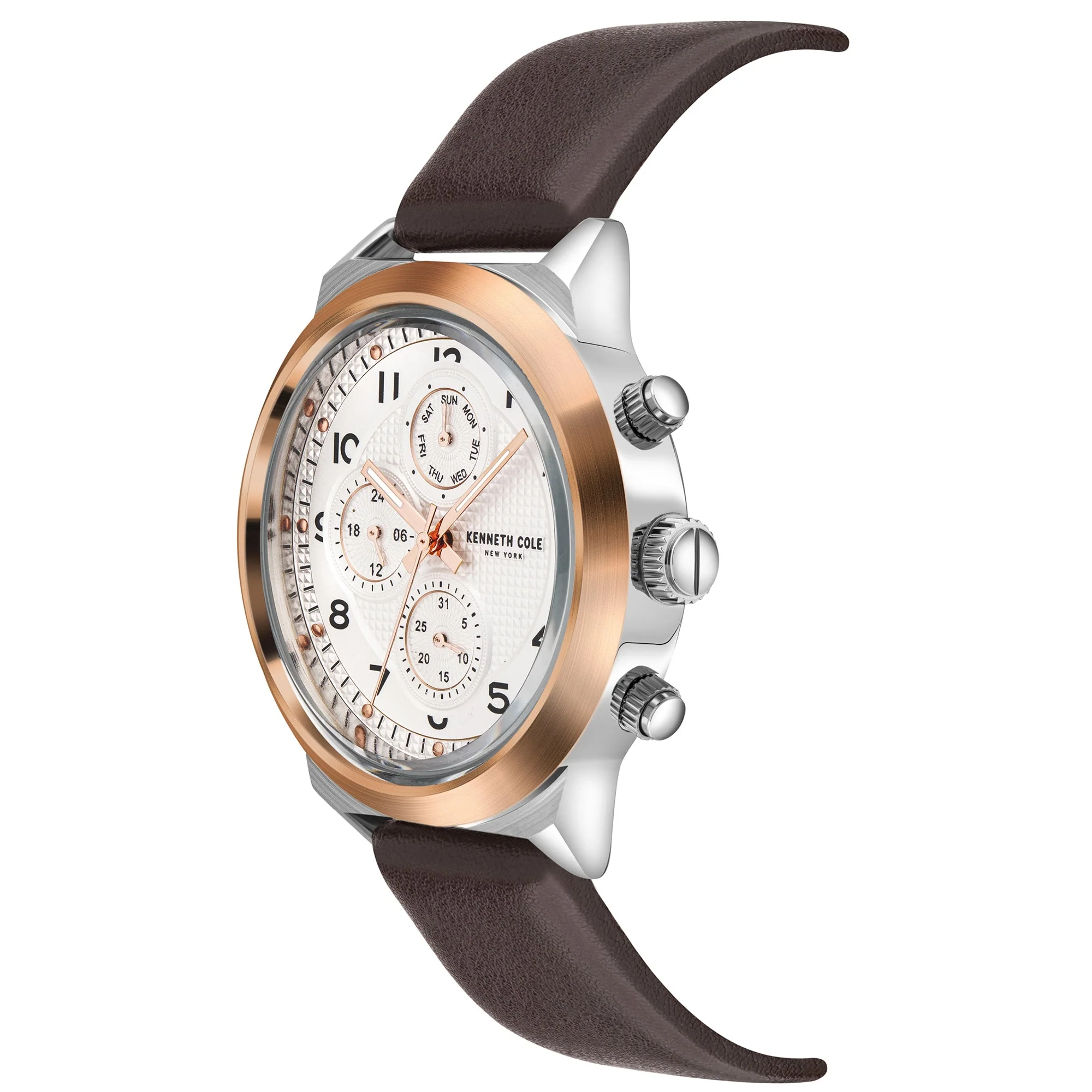 Kenneth Cole Men's Brown Watch - Image 3