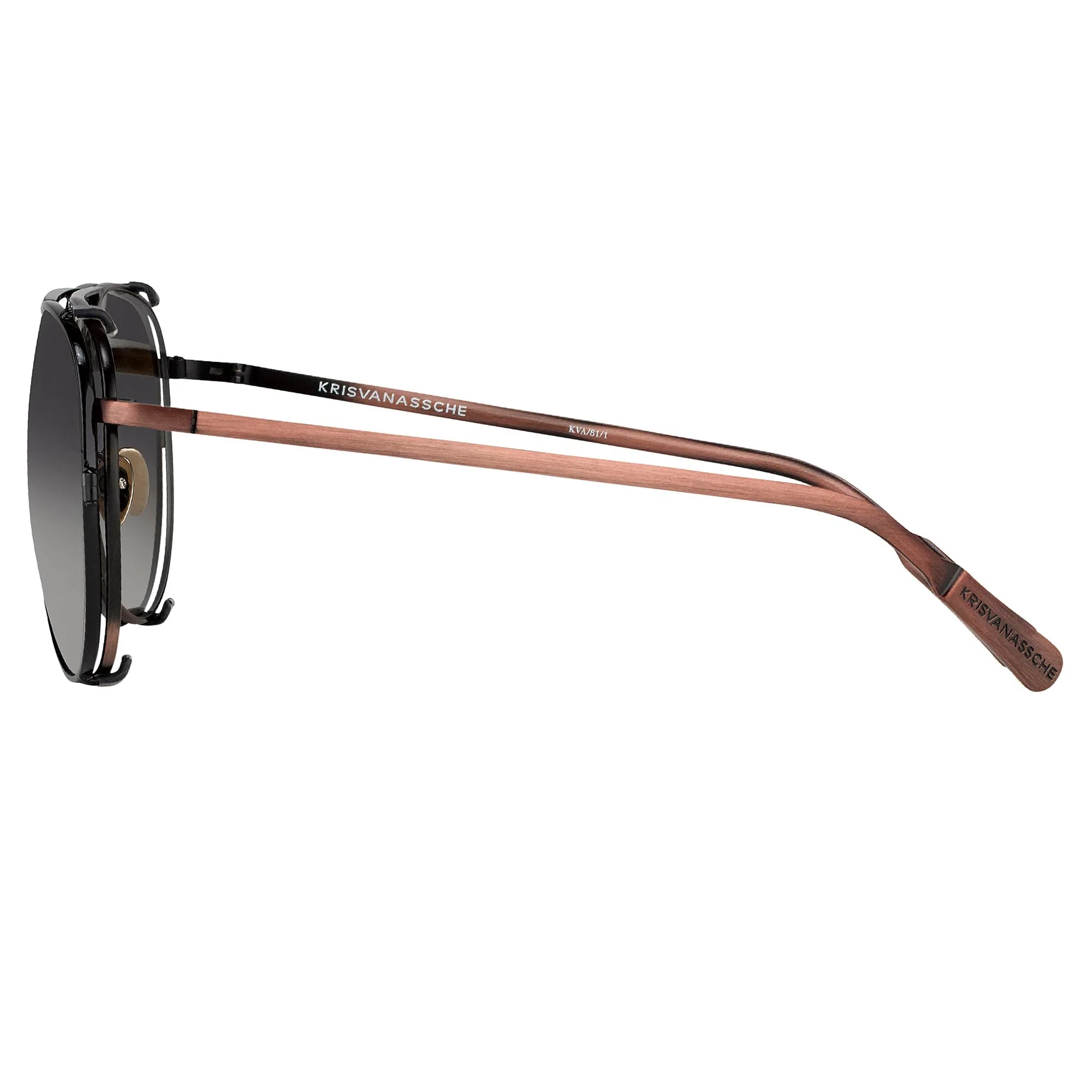 Kris Van Assche Sunglasses Bronze and Brown - Image 13