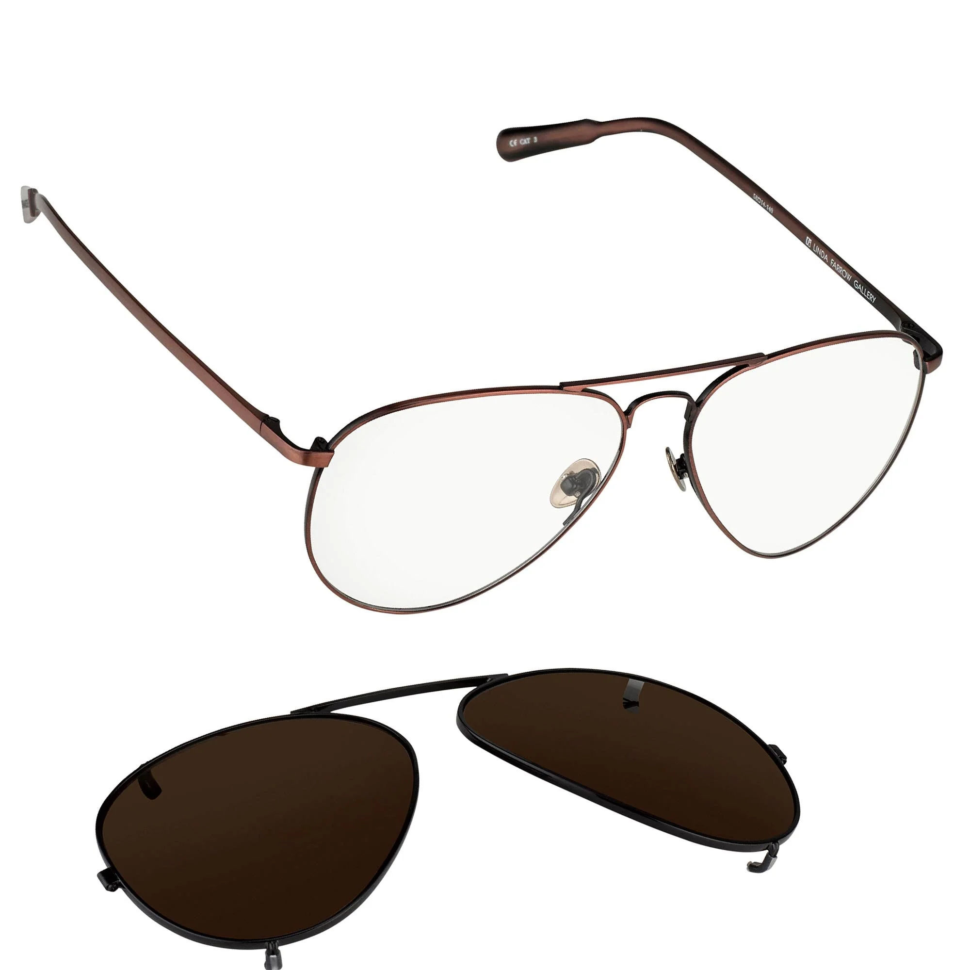 Kris Van Assche Sunglasses Bronze and Brown - Image 14