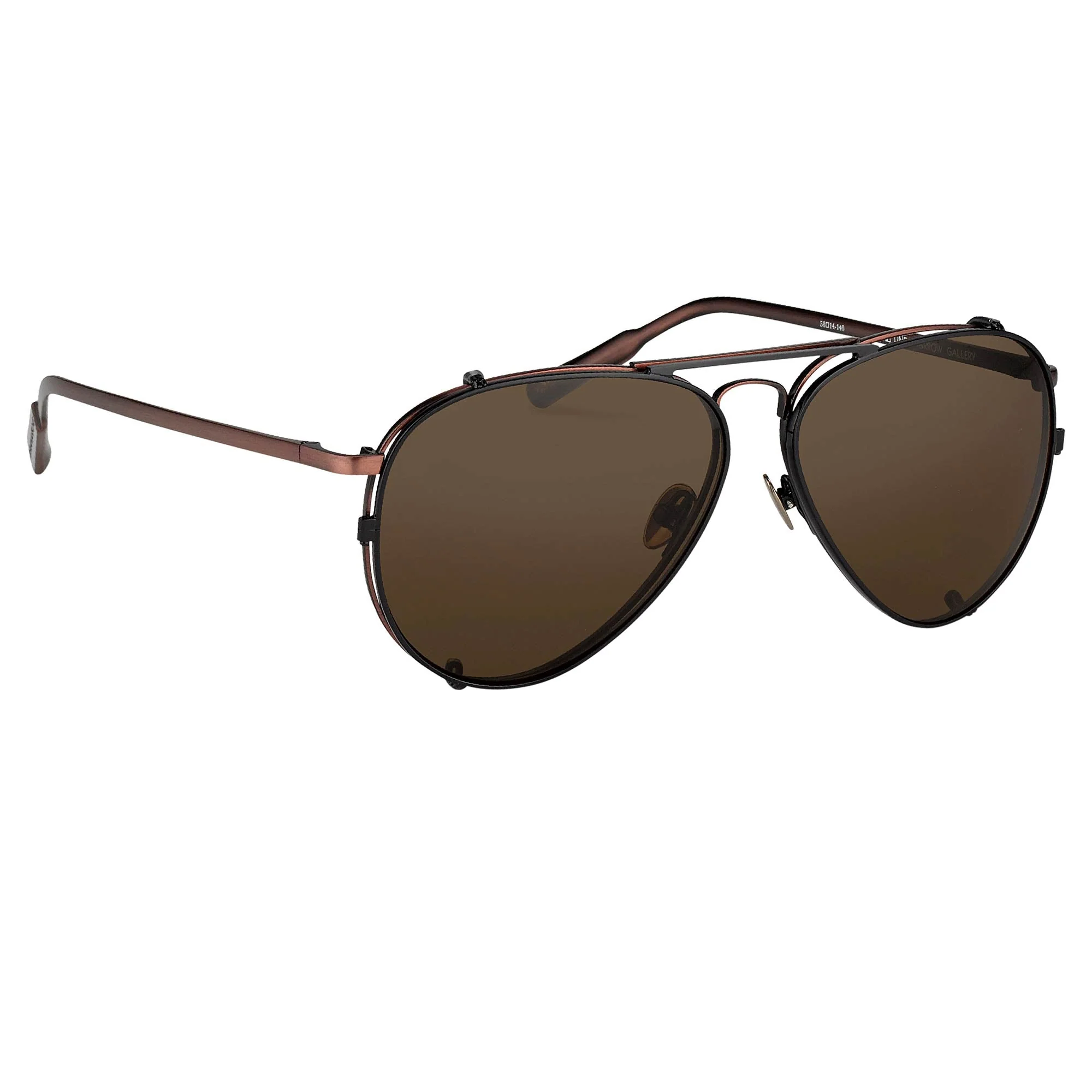 Kris Van Assche Sunglasses Bronze and Brown - Image 3