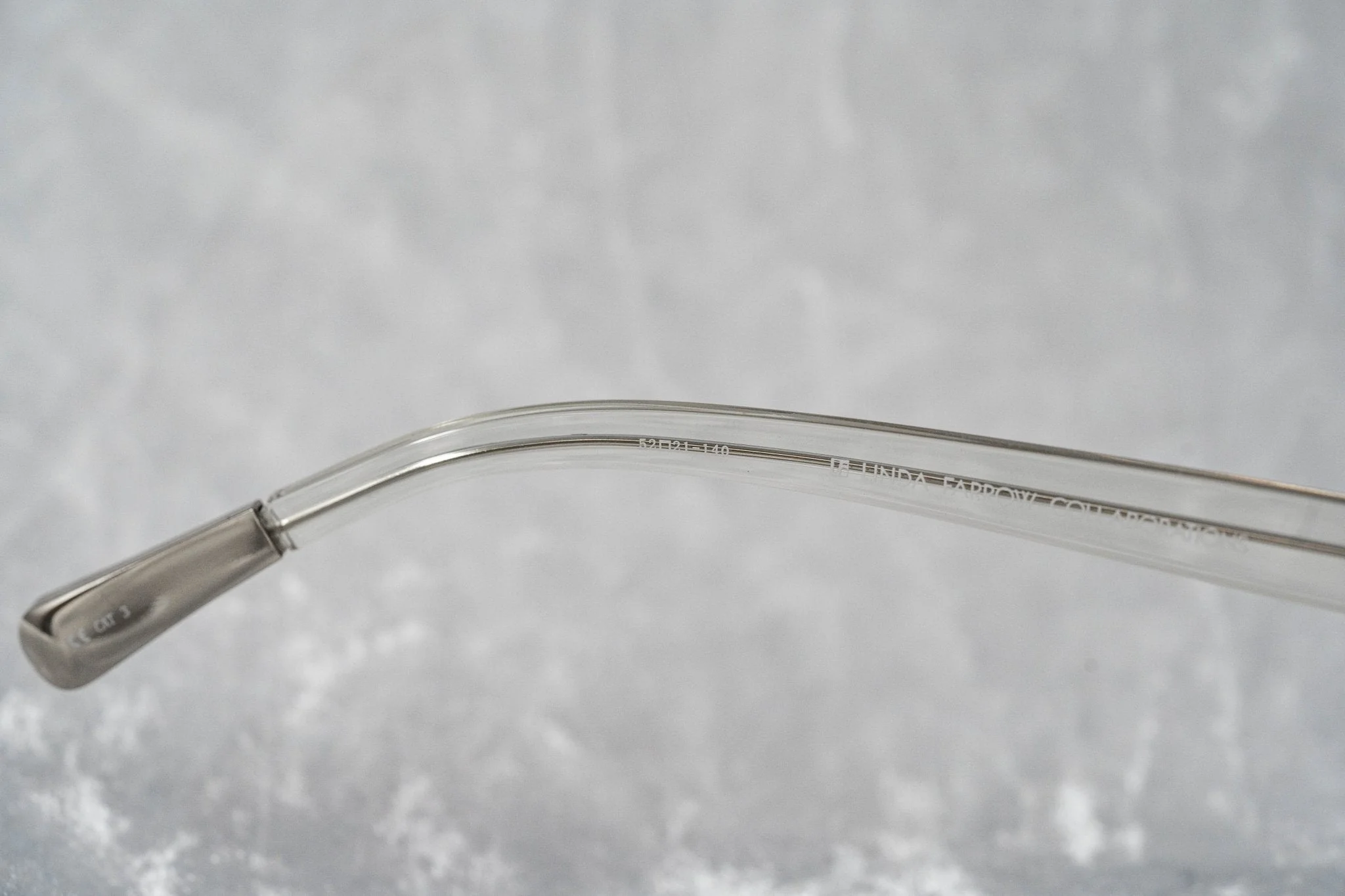 Kris Van Assche Sunglasses Round Burnt Silver and Grey - Image 14