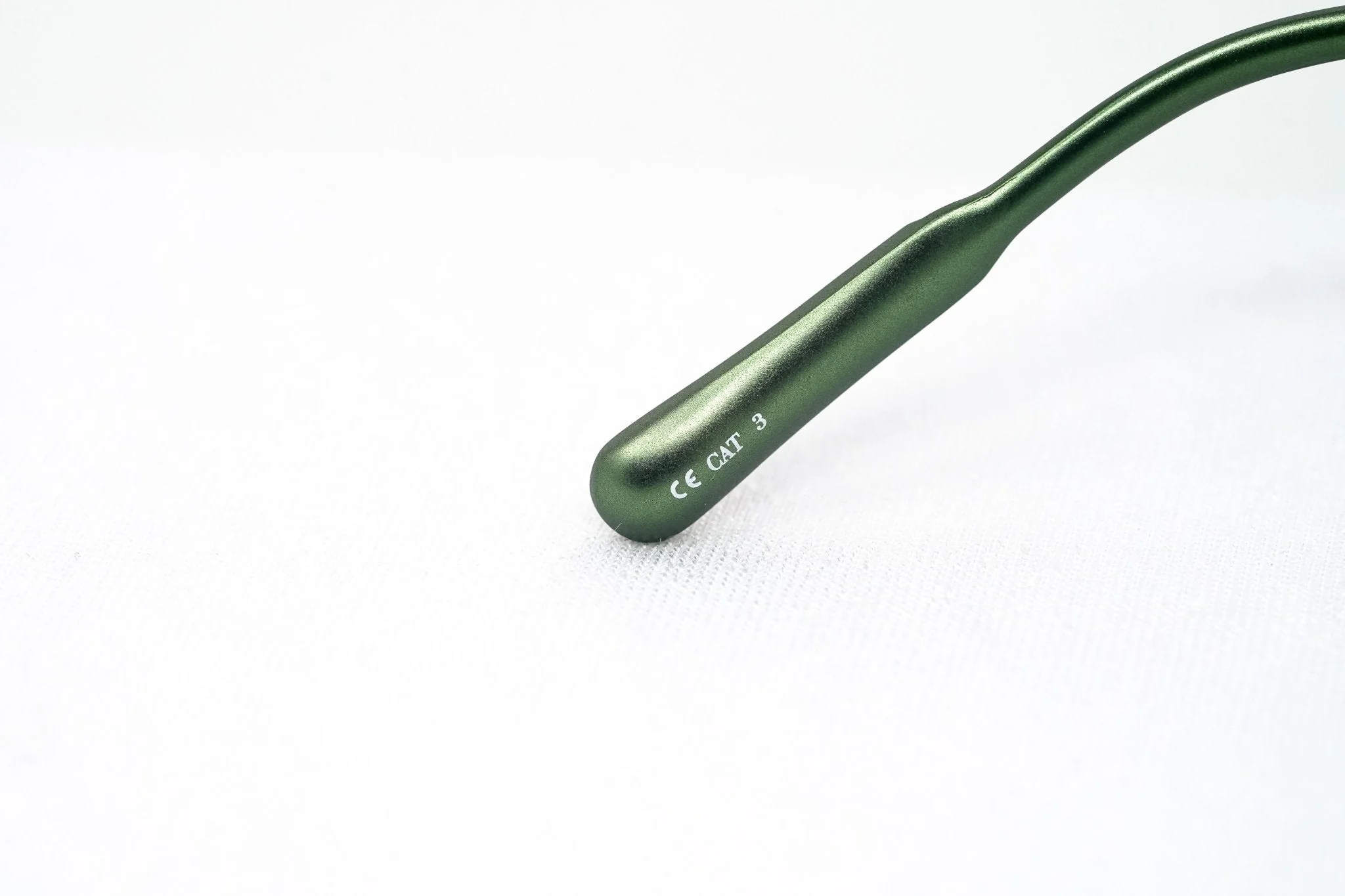 Kris Van Assche Sunglasses Round Green and Gunmetal Grey - Image 10