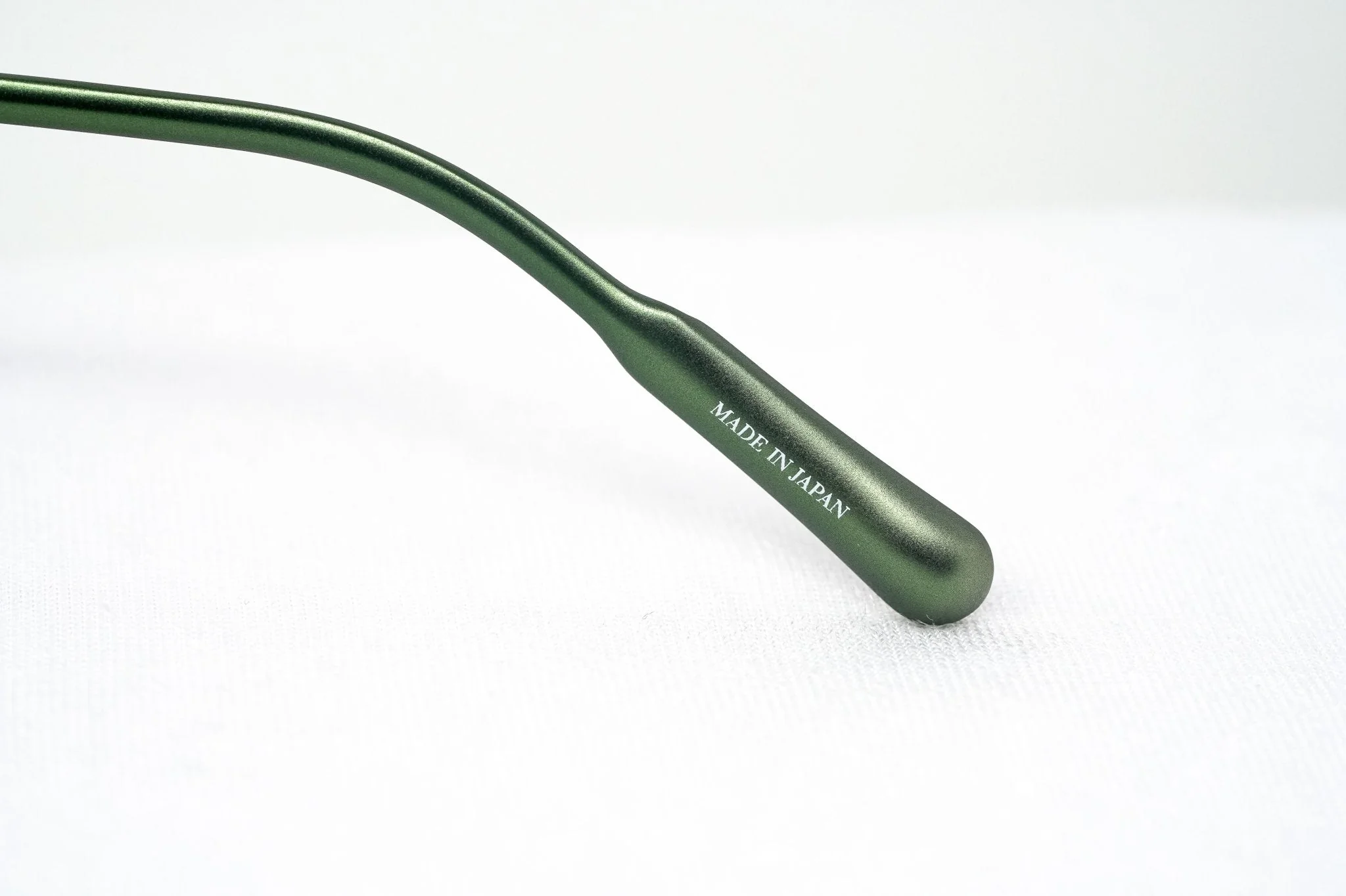 Kris Van Assche Sunglasses Round Green and Gunmetal Grey - Image 8