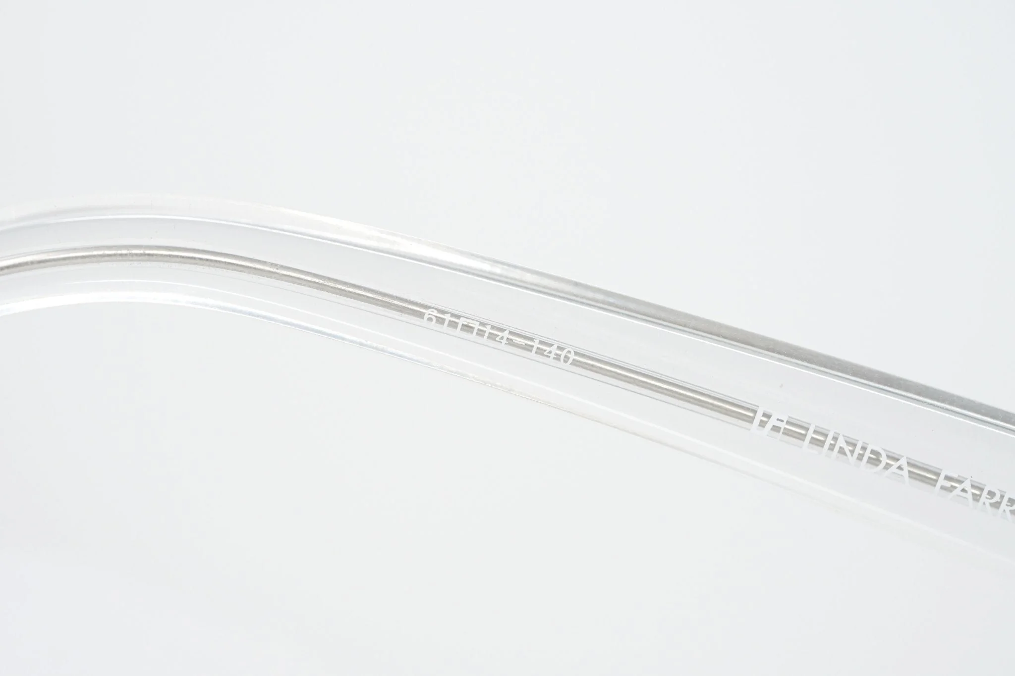 Kris Van Assche Sunglasses Rectangular Purple and Metalic SIlver - Image 8