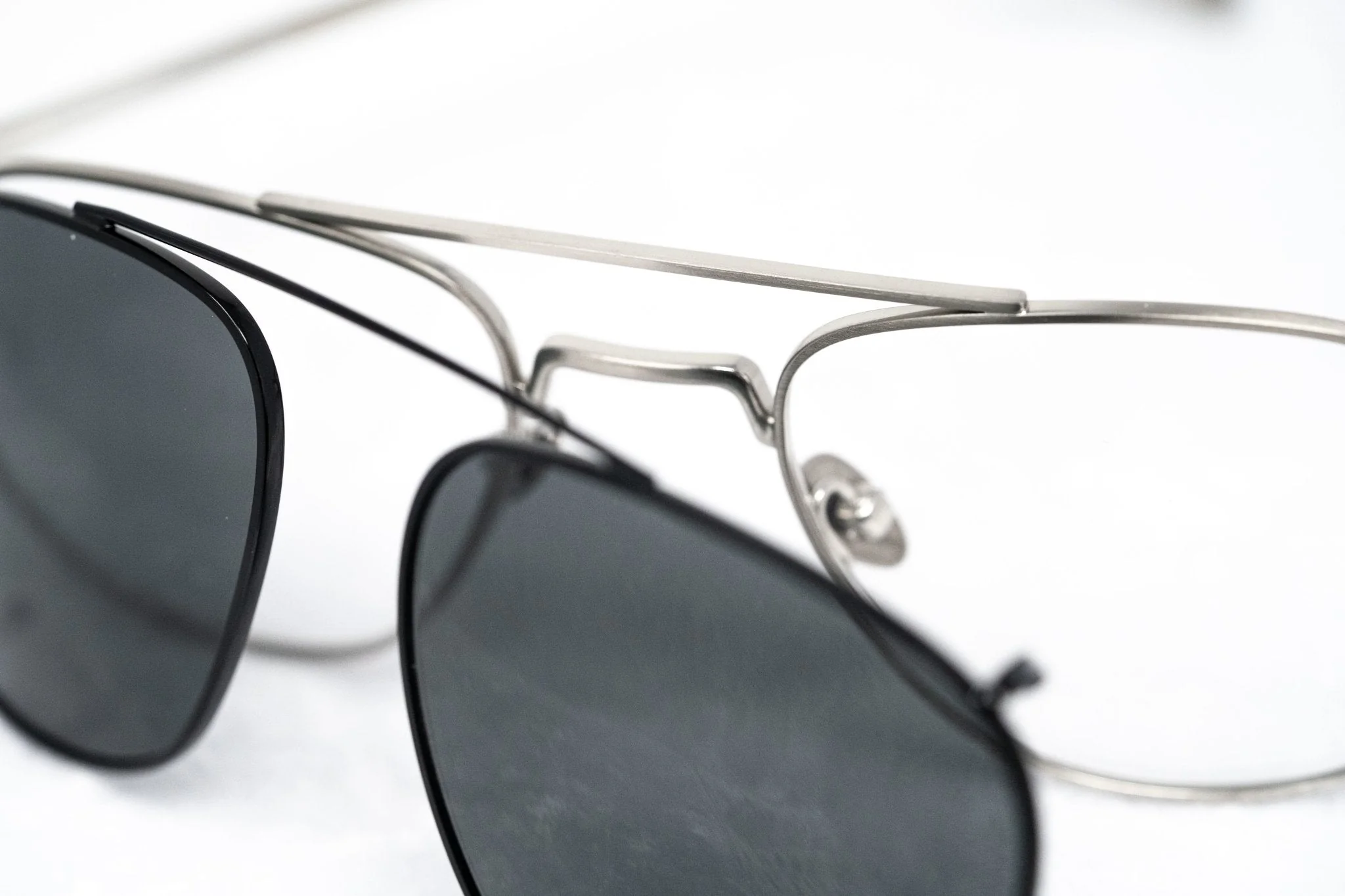 Kris Van Assche Sunglasses Rectangular Black and Grey - Image 17