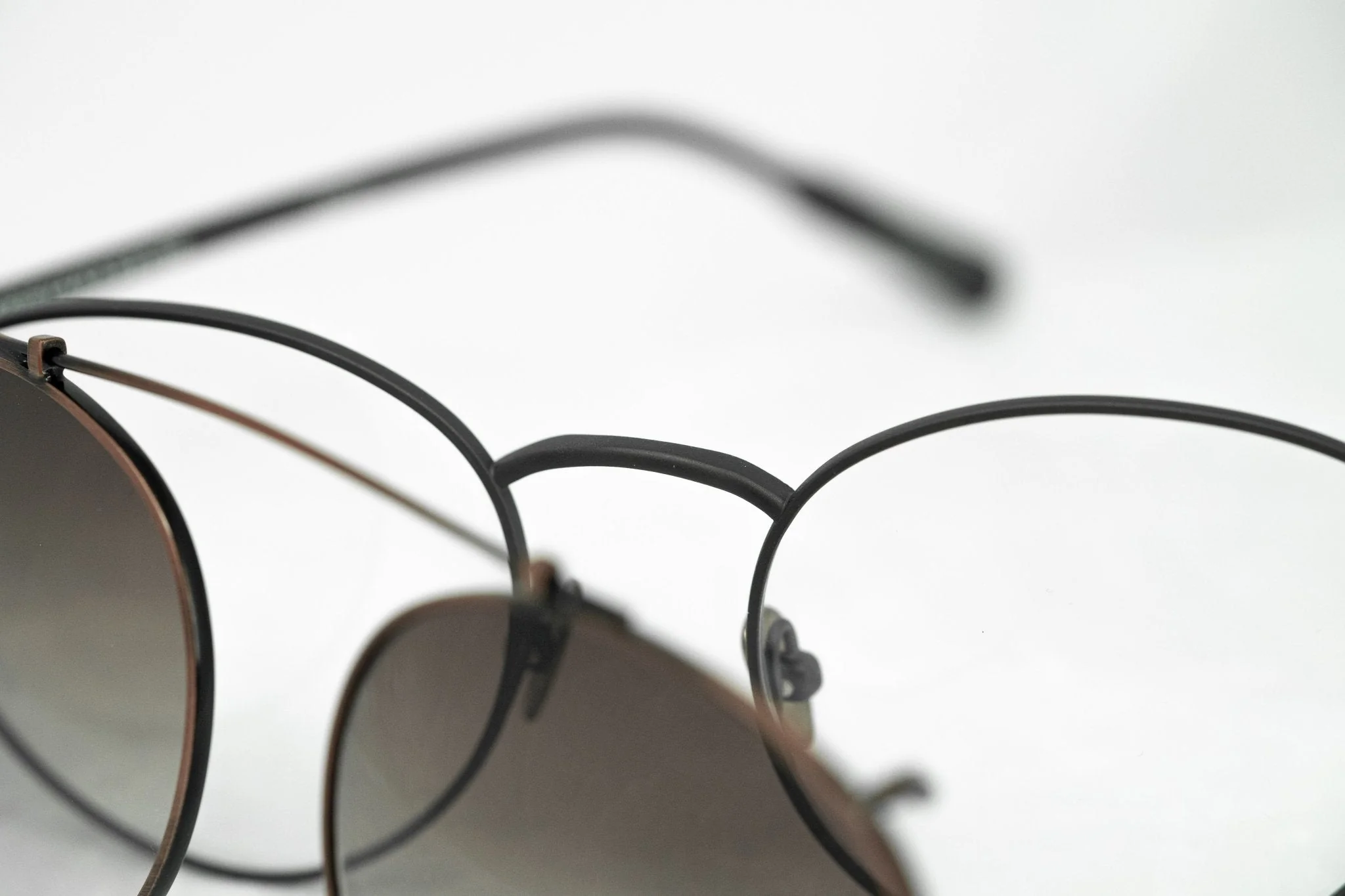 Kris Van Assche Sunglasses Round Bronze and Brown - Image 17