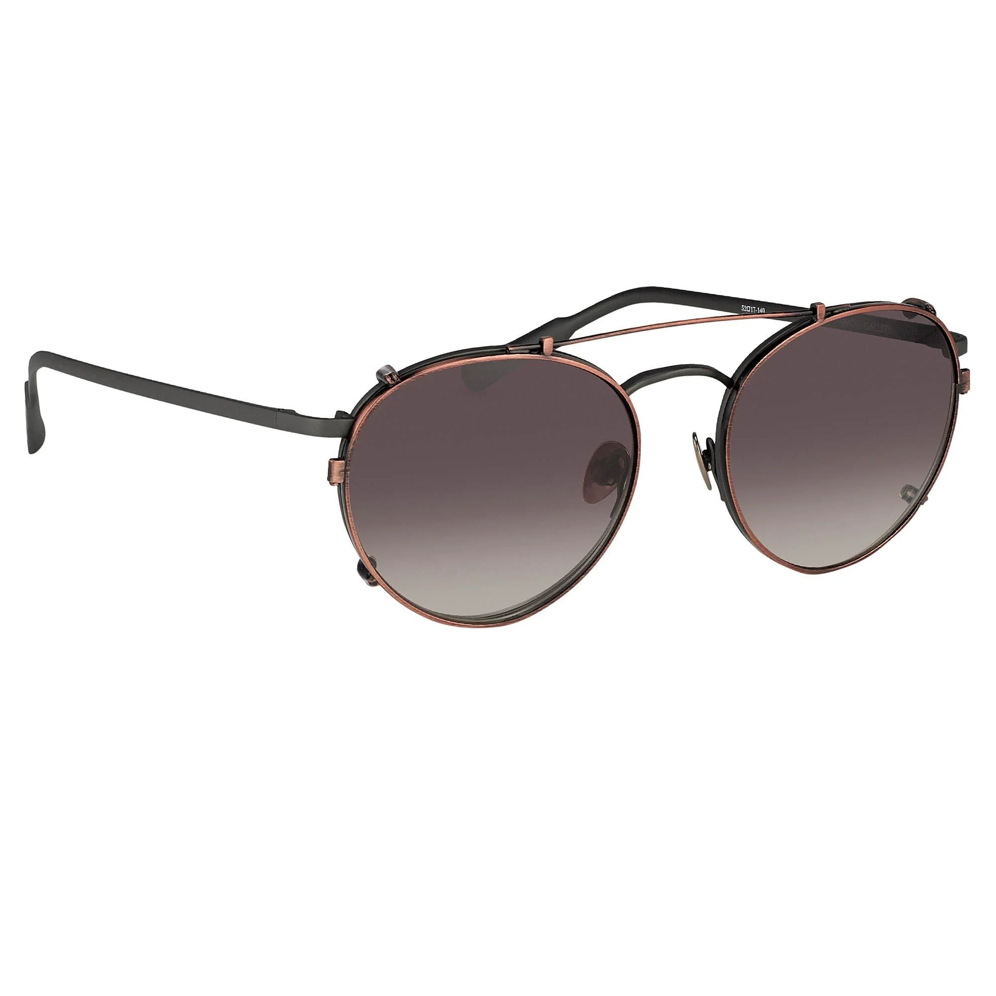 Kris Van Assche Sunglasses Round Bronze and Brown - Image 3