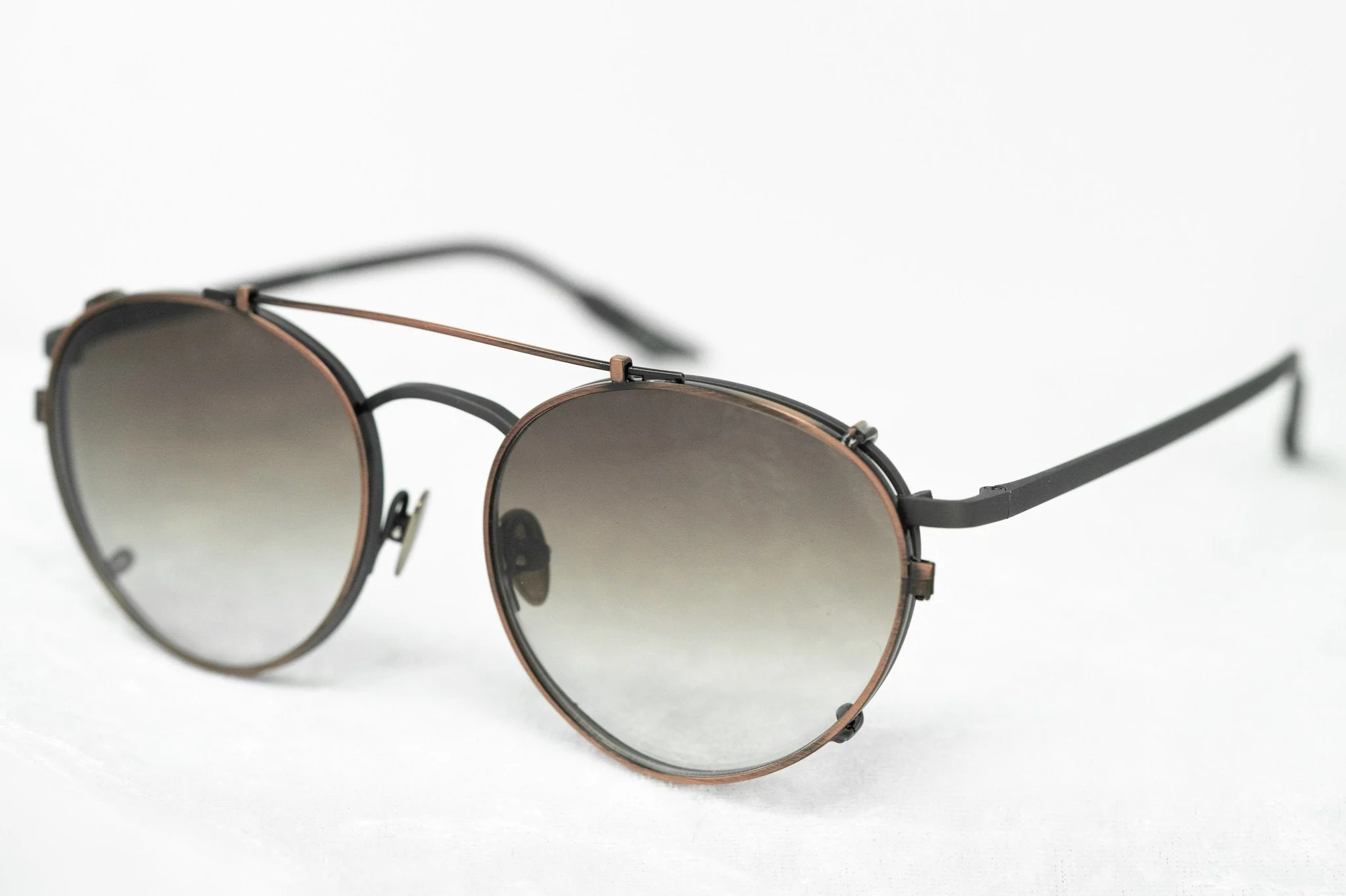 Kris Van Assche Sunglasses Round Bronze and Brown - Image 5