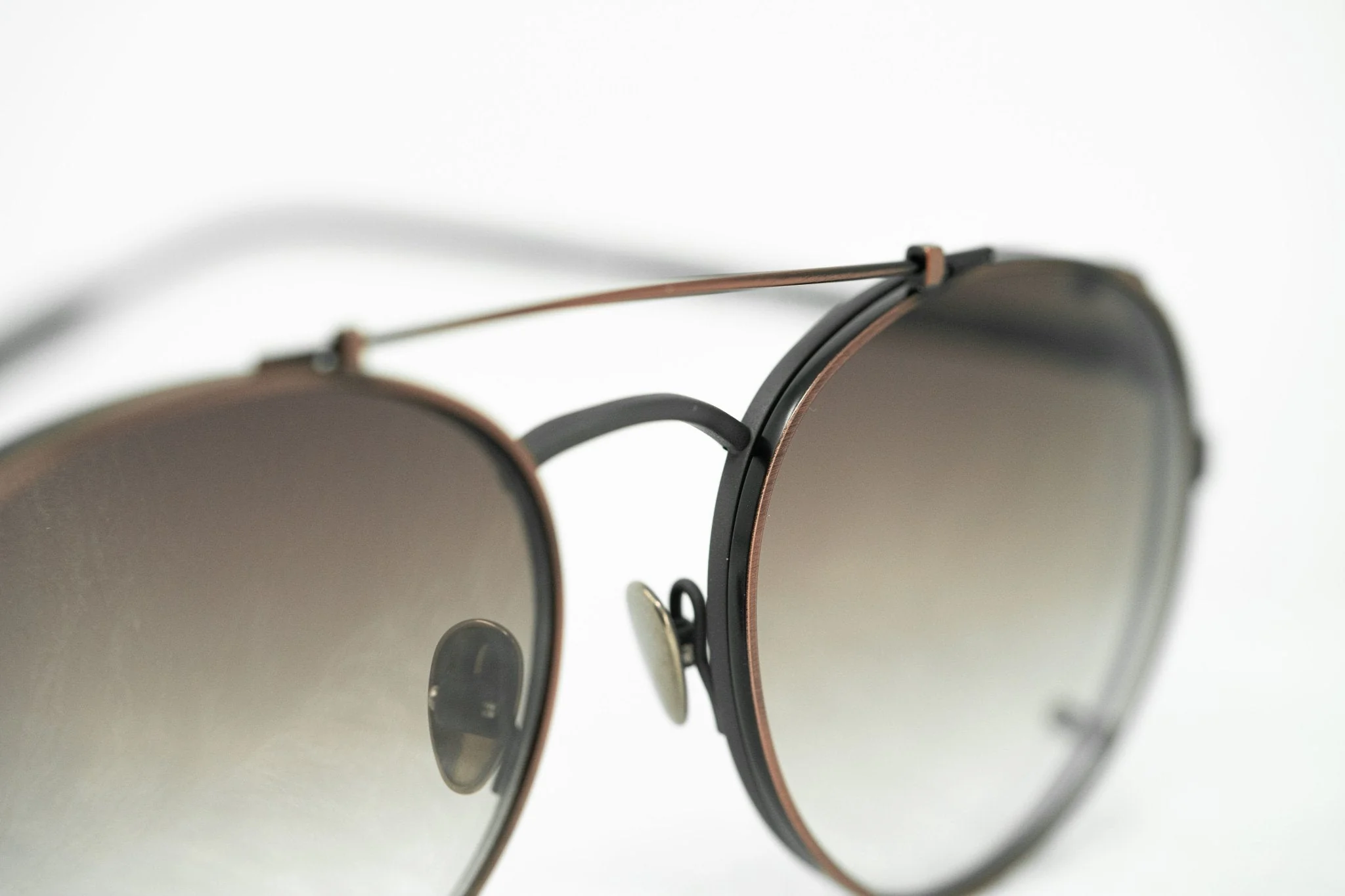 Kris Van Assche Sunglasses Round Bronze and Brown - Image 8