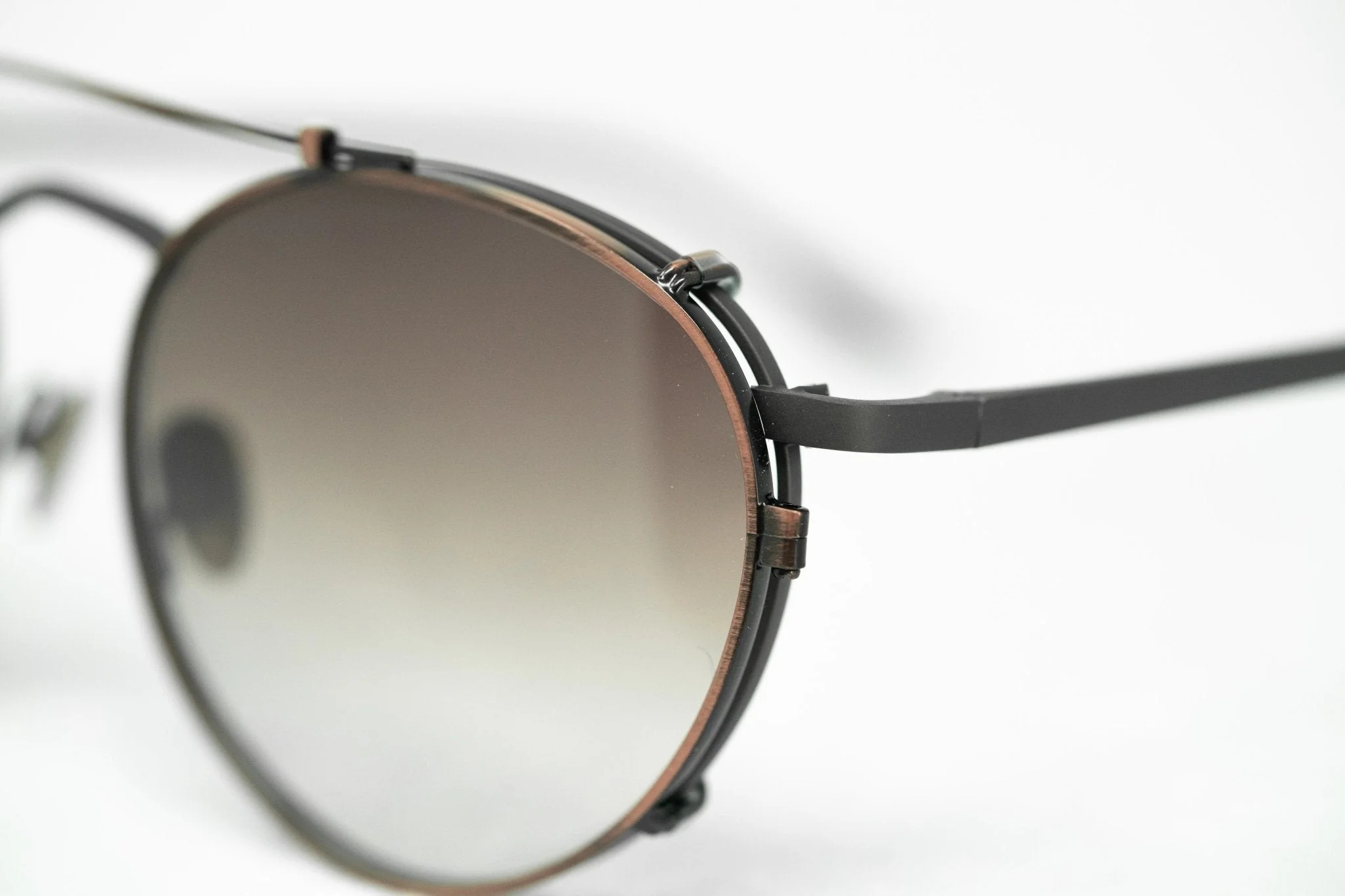 Kris Van Assche Sunglasses Round Bronze and Brown - Image 9