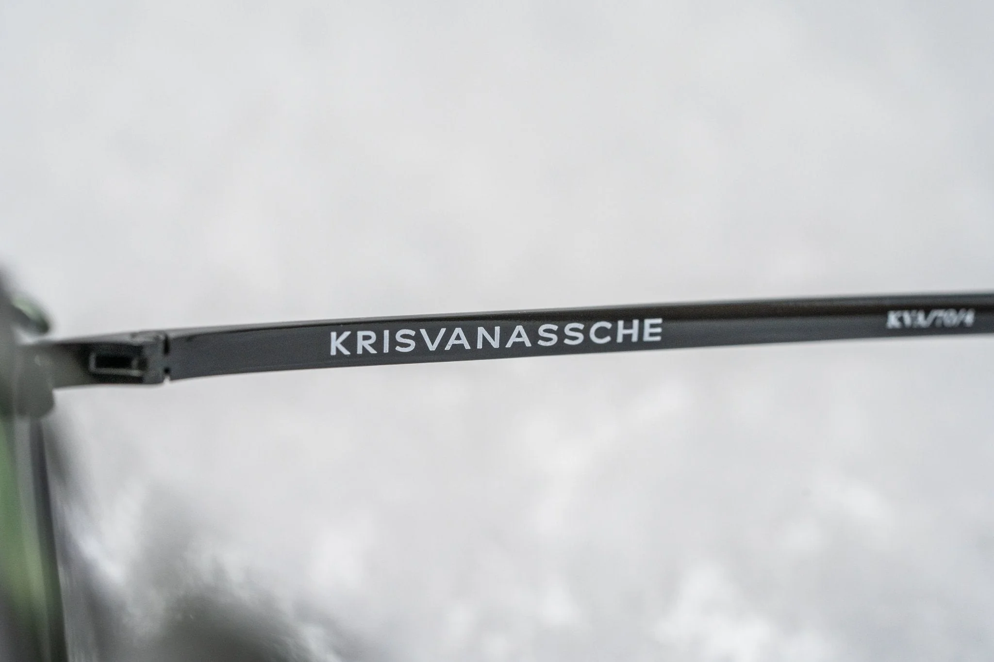 Kris Van Assche Sunglasses Round Black and Green - Image 8