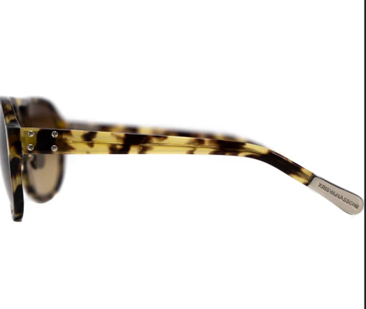 Kris Van Assche Sunglasses Tortoise Shell with Brown Graduated Lenses - Image 4