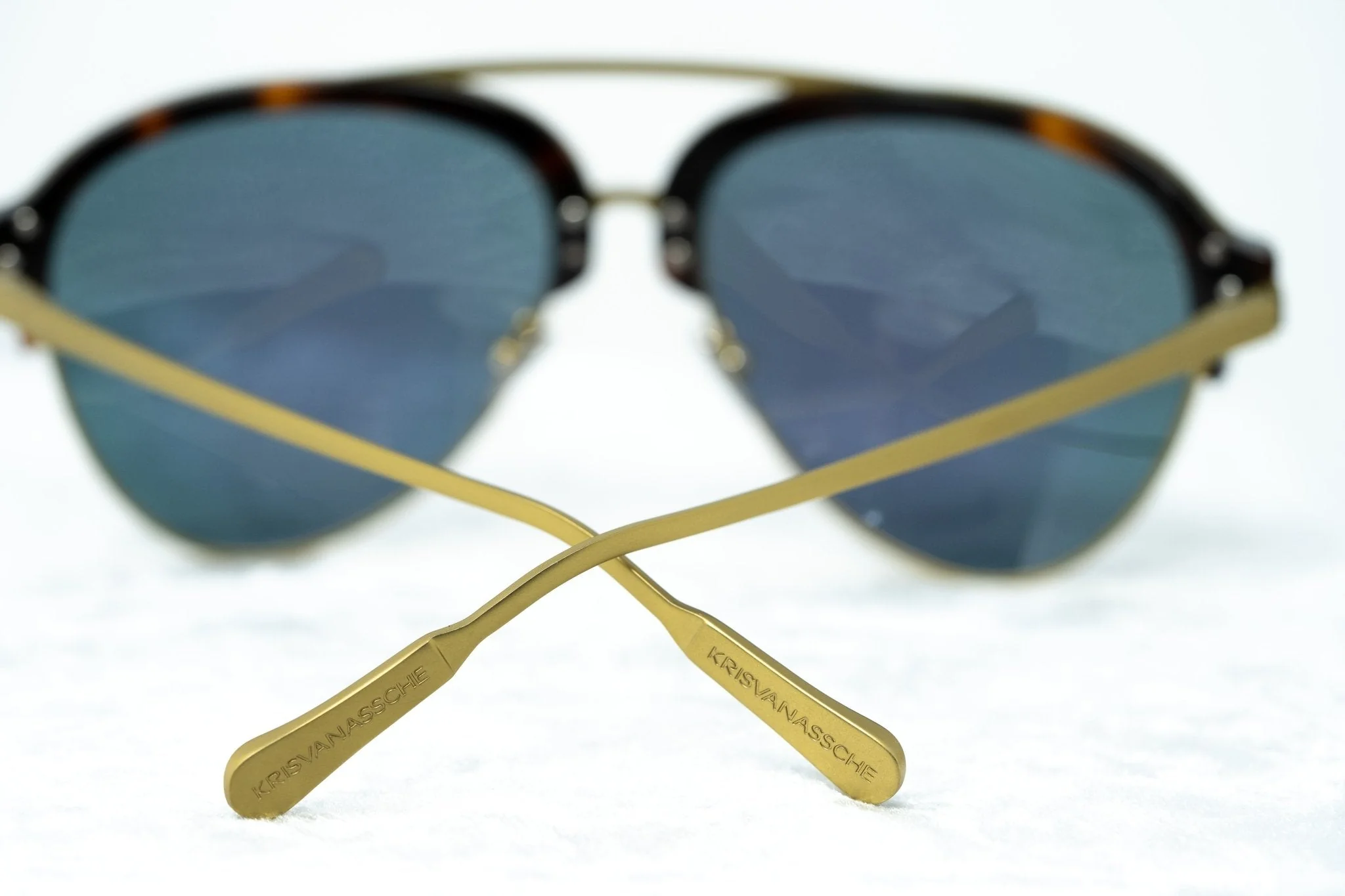 Kris Van Assche Sunglasses Bronze and Red Revo - Image 14