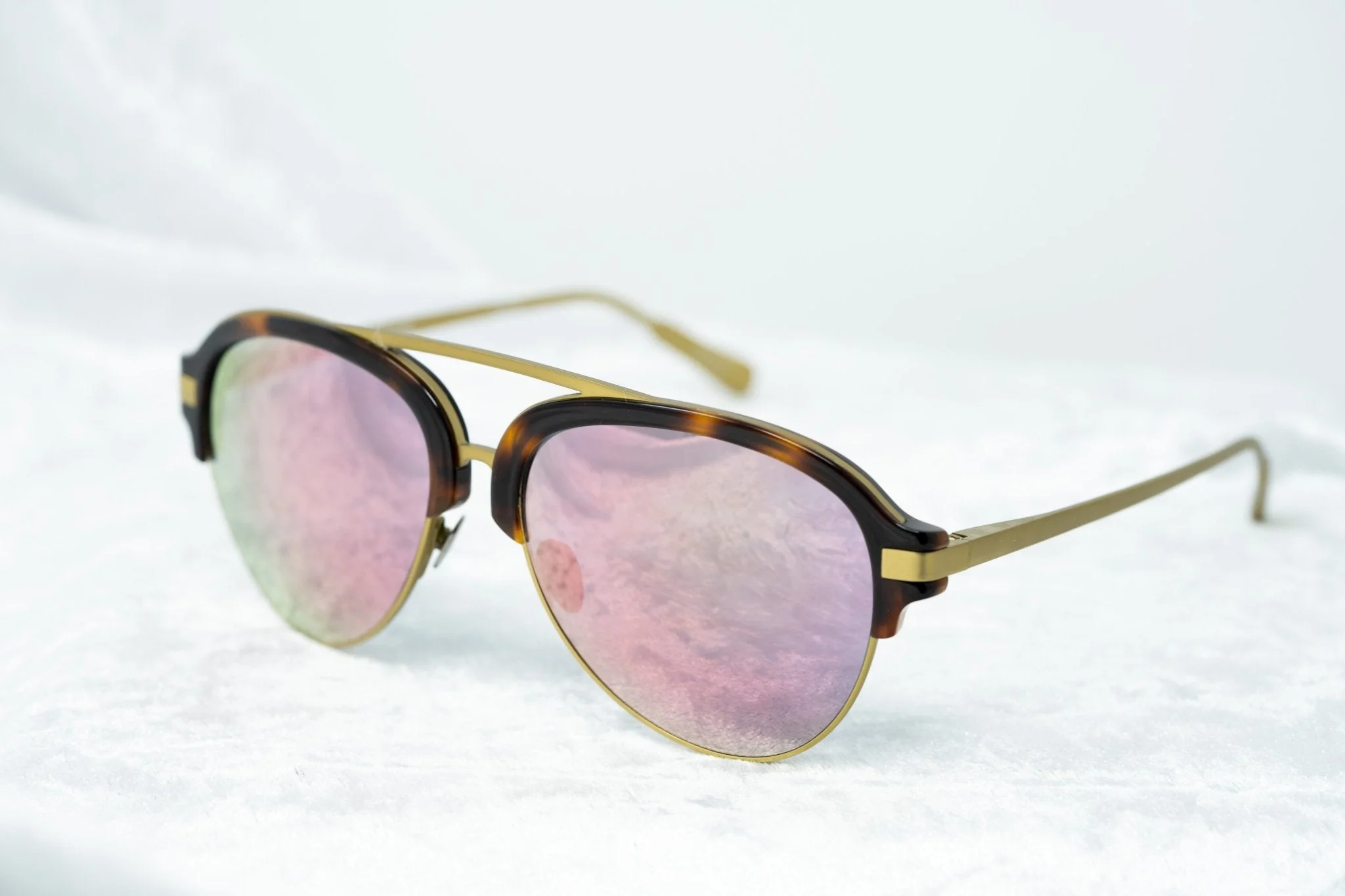 Kris Van Assche Sunglasses Bronze and Red Revo - Image 5