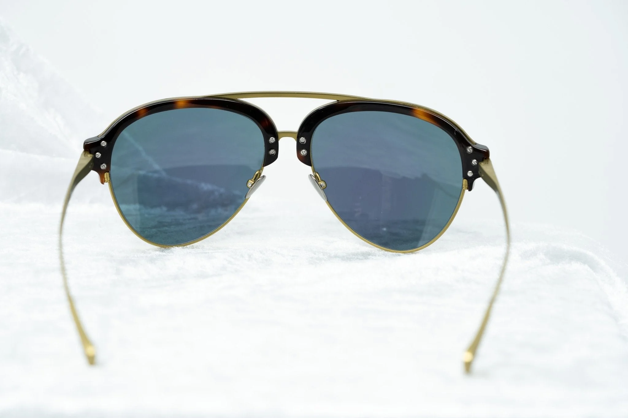 Kris Van Assche Sunglasses Bronze and Red Revo - Image 6