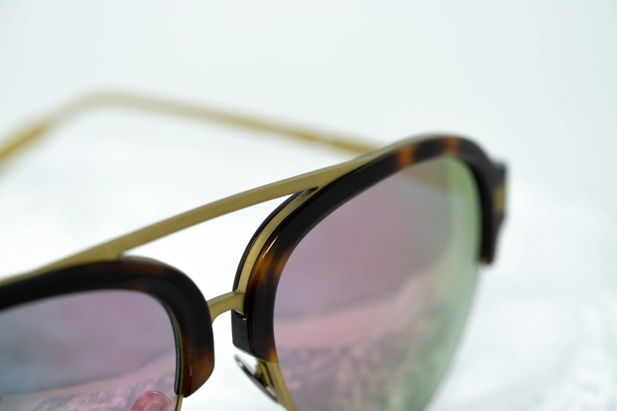 Kris Van Assche Sunglasses Bronze and Red Revo - Image 8
