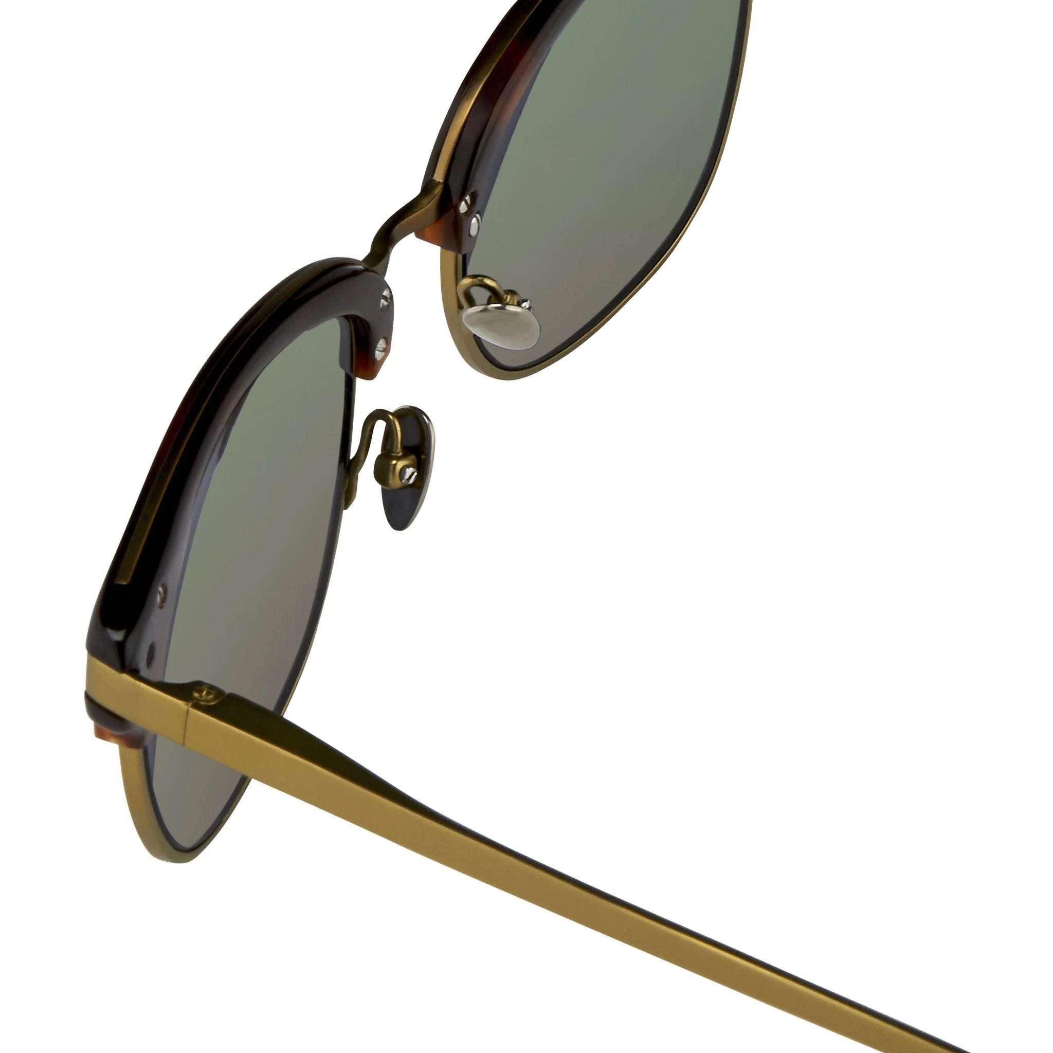 Kris Van Assche Men's Sunglasses D-Frame Bronze and Red Revo - Image 2