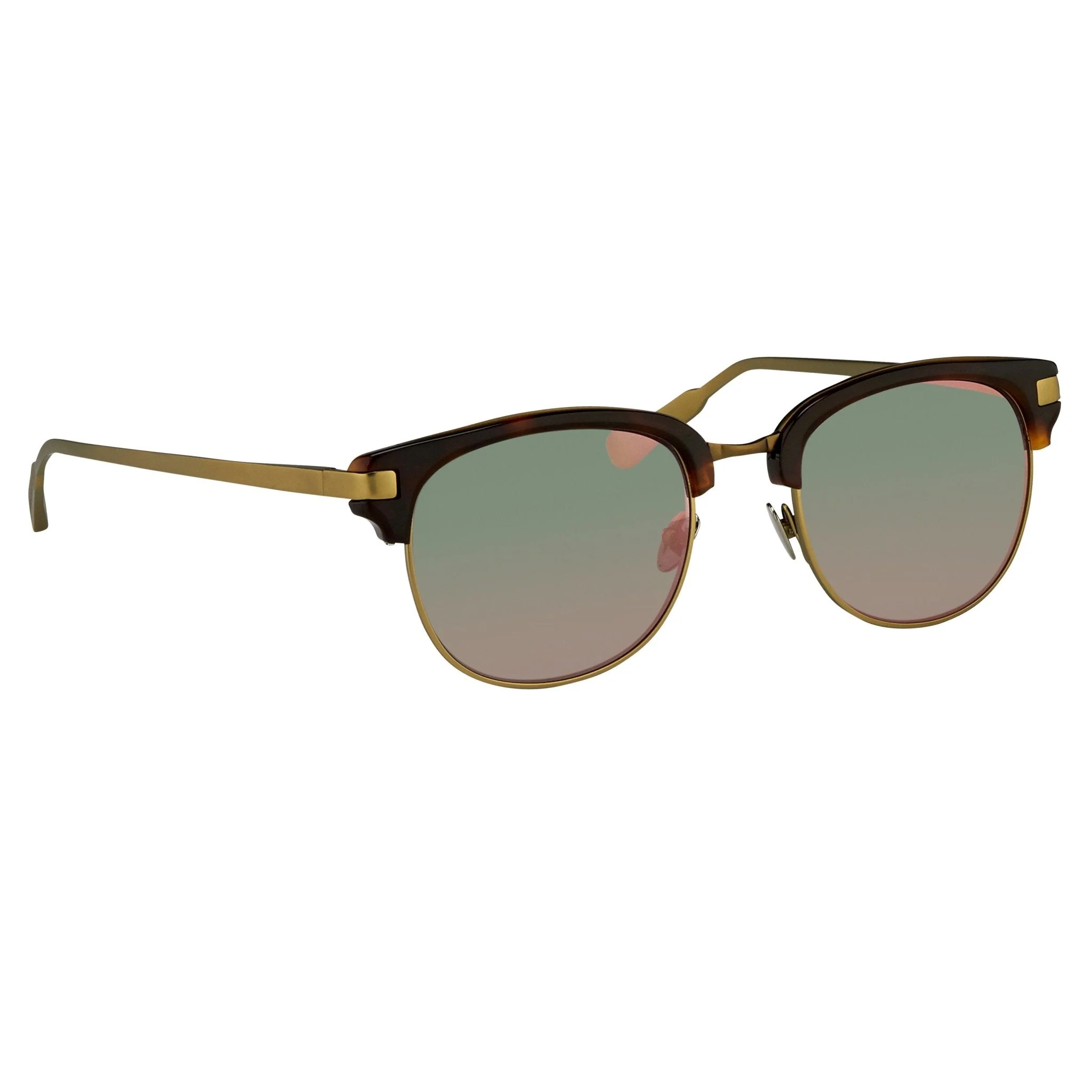 Kris Van Assche Men's Sunglasses D-Frame Bronze and Red Revo - Image 3