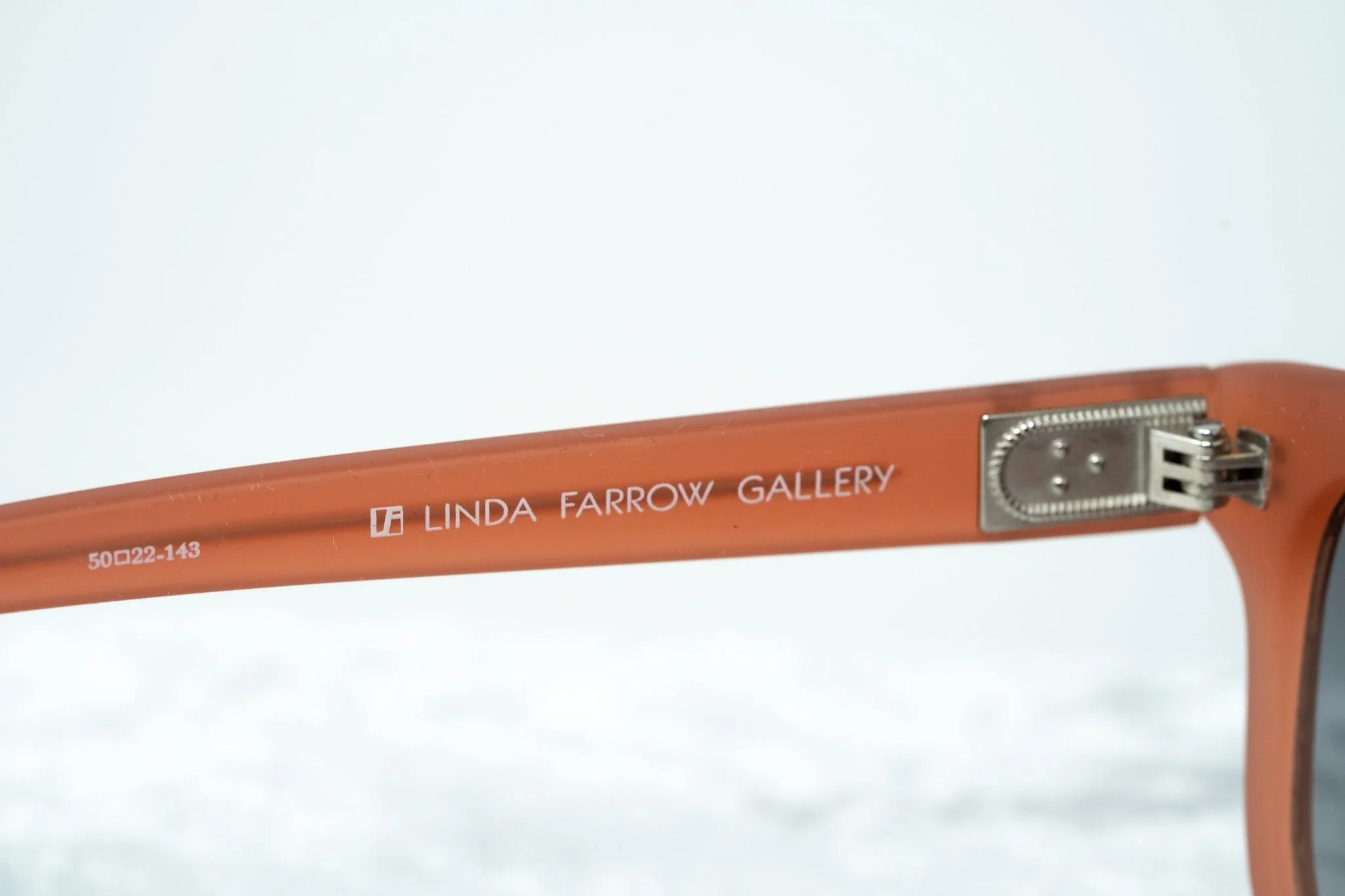 Kris Van Assche Sunglasses D-frame Orange and Grey - Image 10