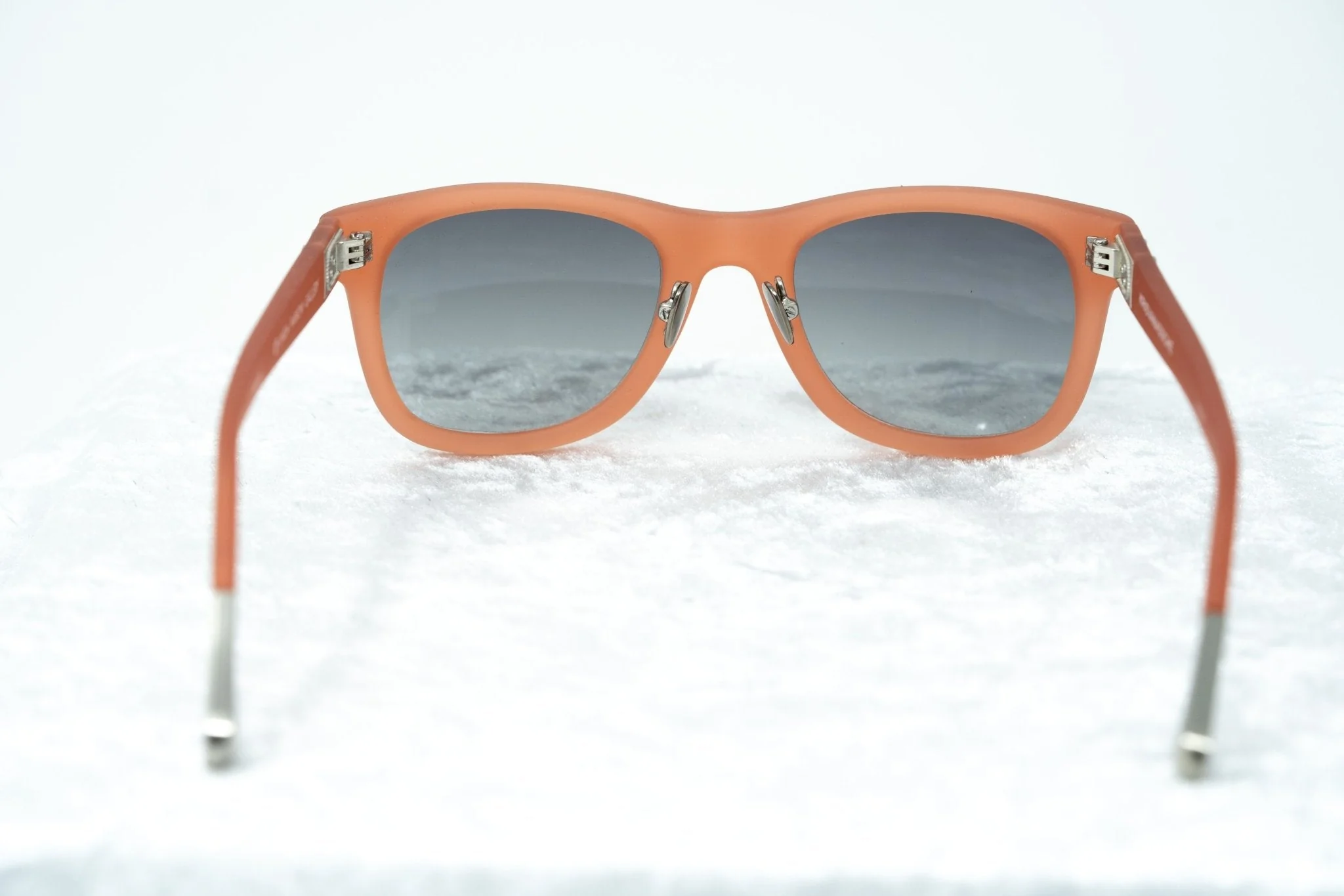 Kris Van Assche Sunglasses D-frame Orange and Grey - Image 6
