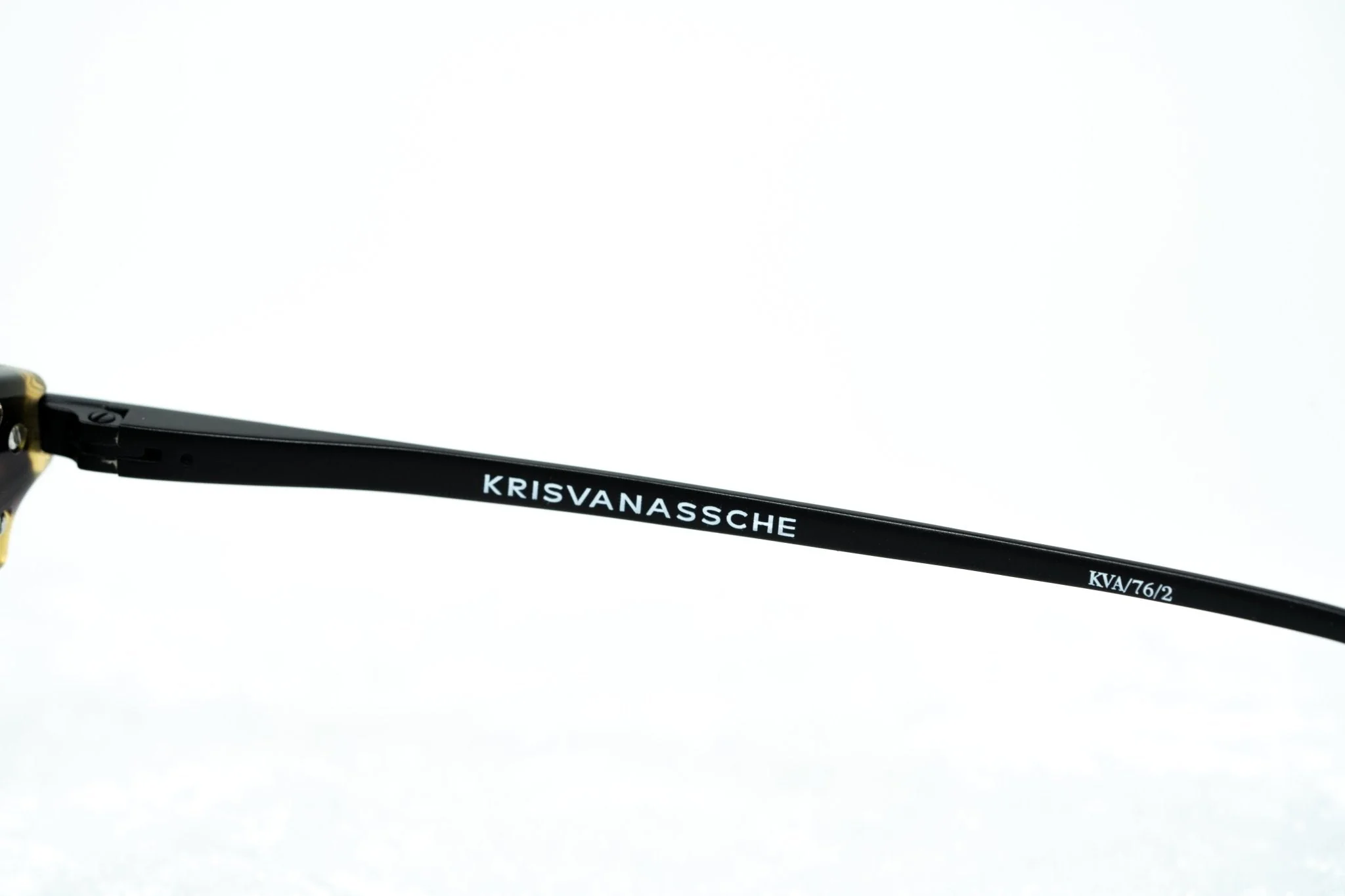 Kris Van Assche Sunglasses D-Frame Black and Green - Image 10