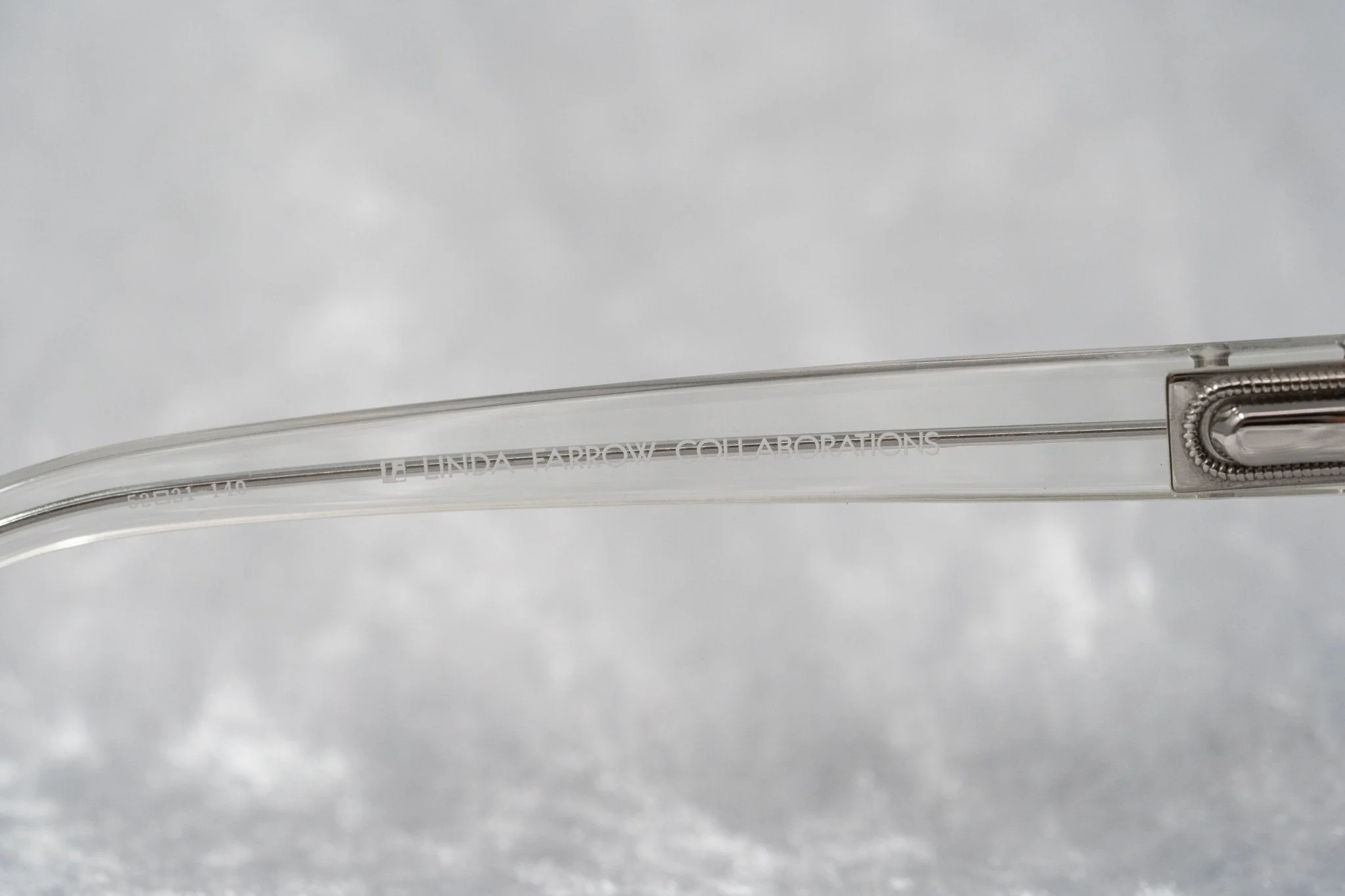 Kris Van Assche Sunglasses Round Shiny Silver and Grey - Image 16