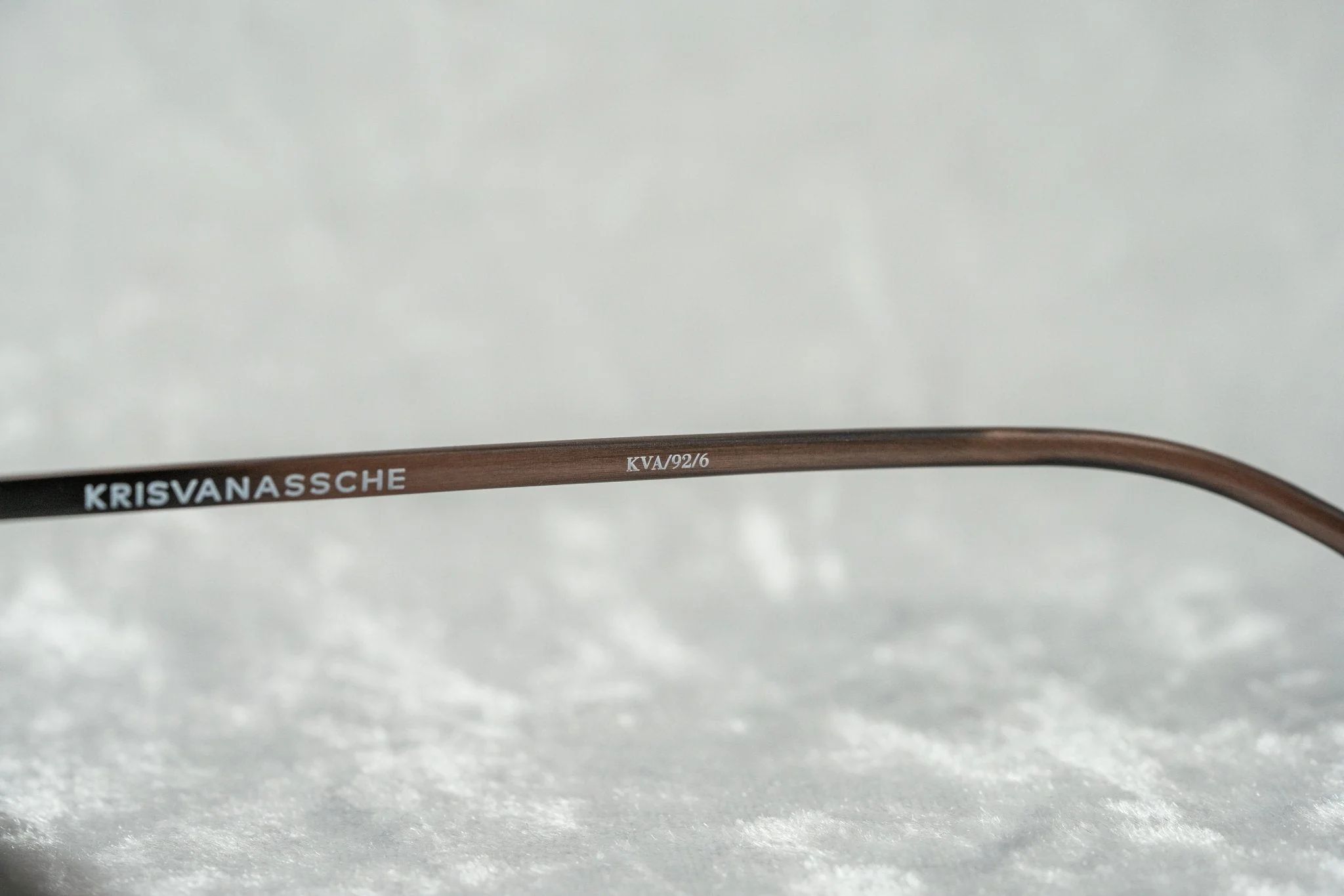 Kris Van Assche Sunglasses Rectangular Matte Bronze and Green - Image 9