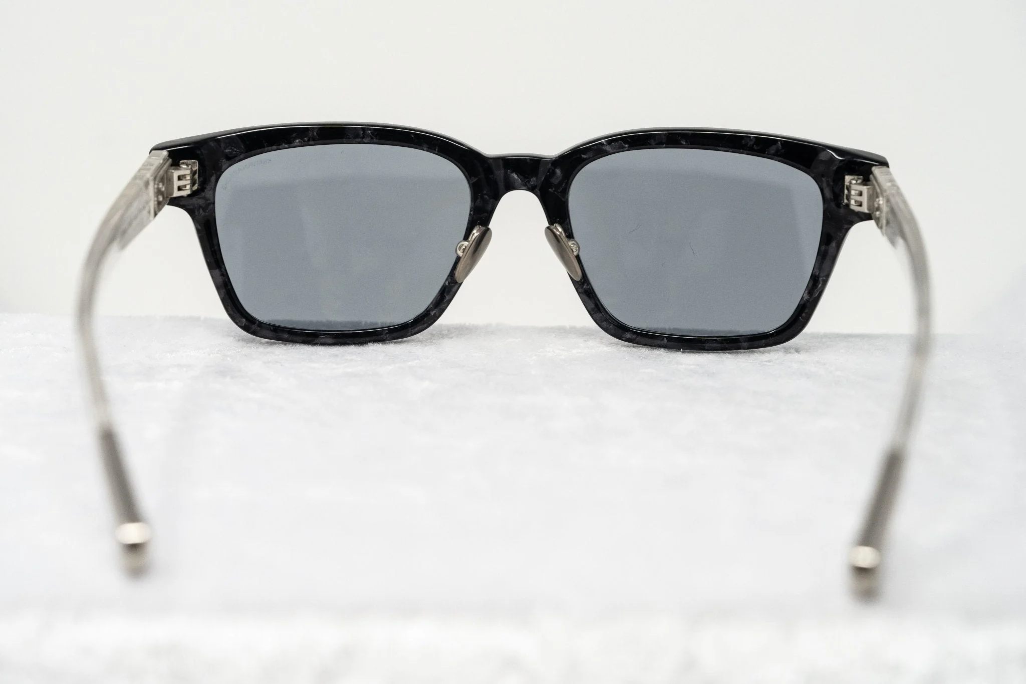 Kris Van Assche Sunglasses Rectangular Tortoise Shell and Grey - Image 6