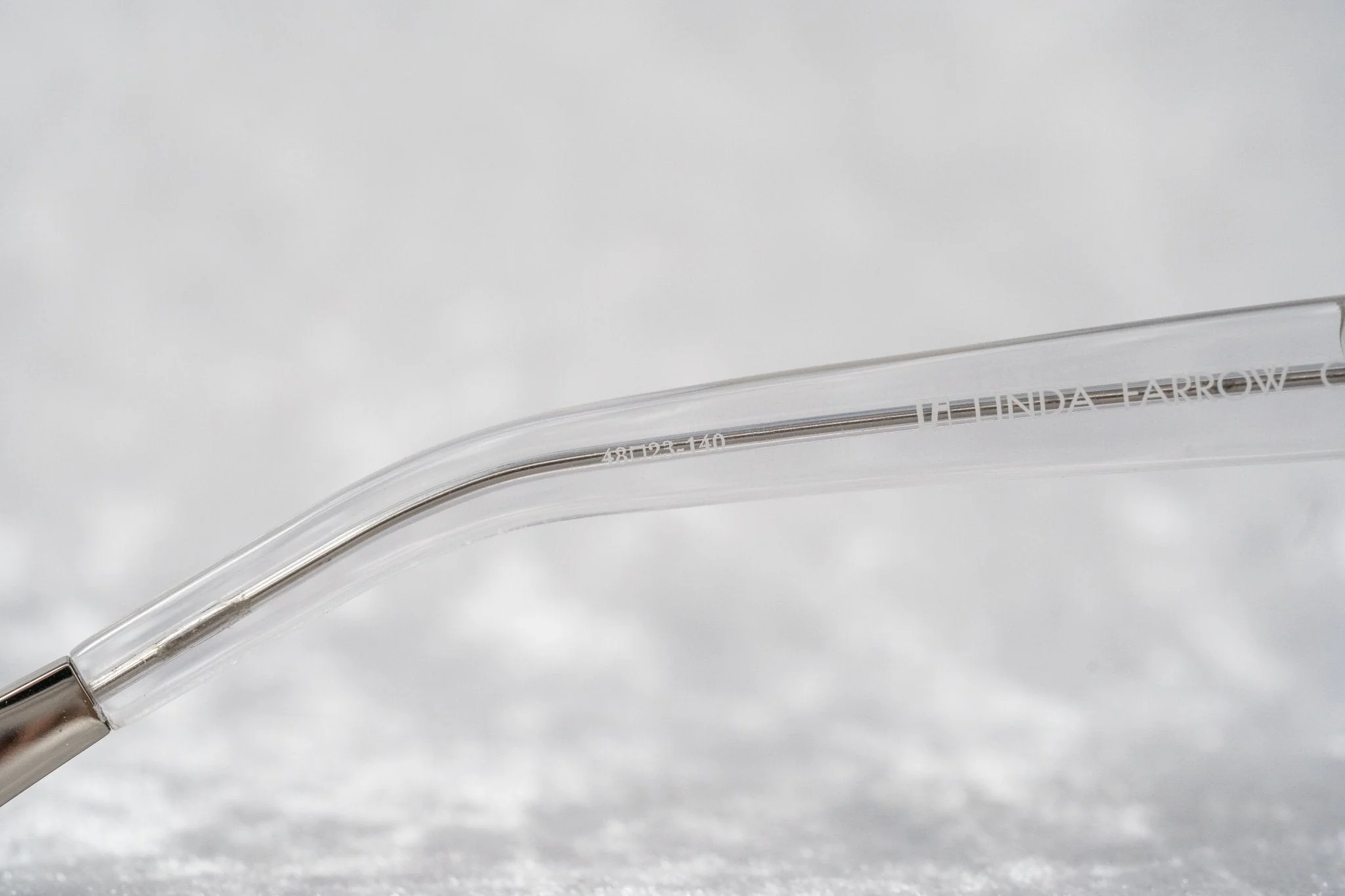 Kris Van Assche Sunglasses Oval Translucent Yellow and Grey - Image 14