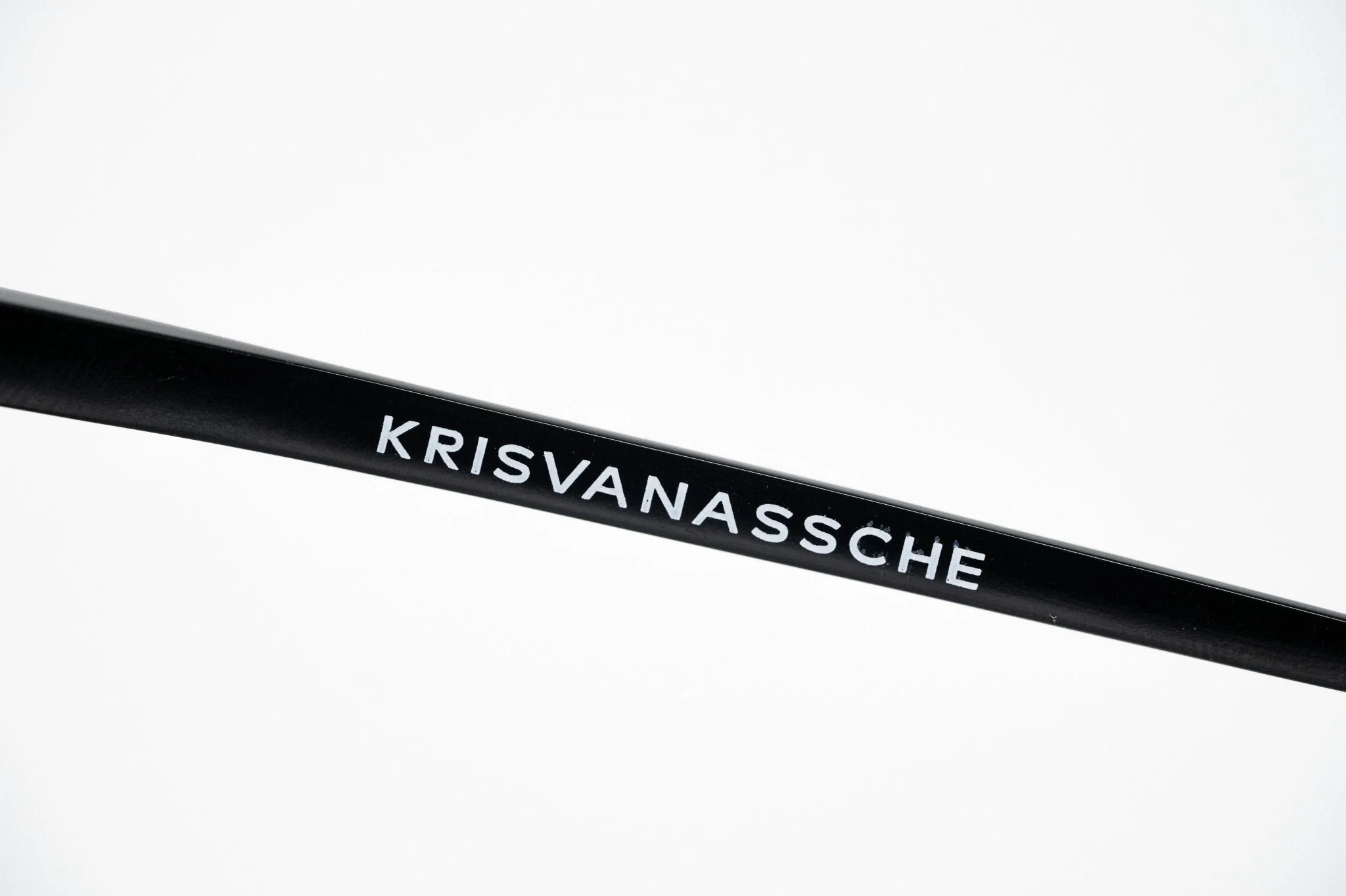 Kris Van Assche Men's Sunglasses D-Frame Navy Shiny Black and Blue - Image 10