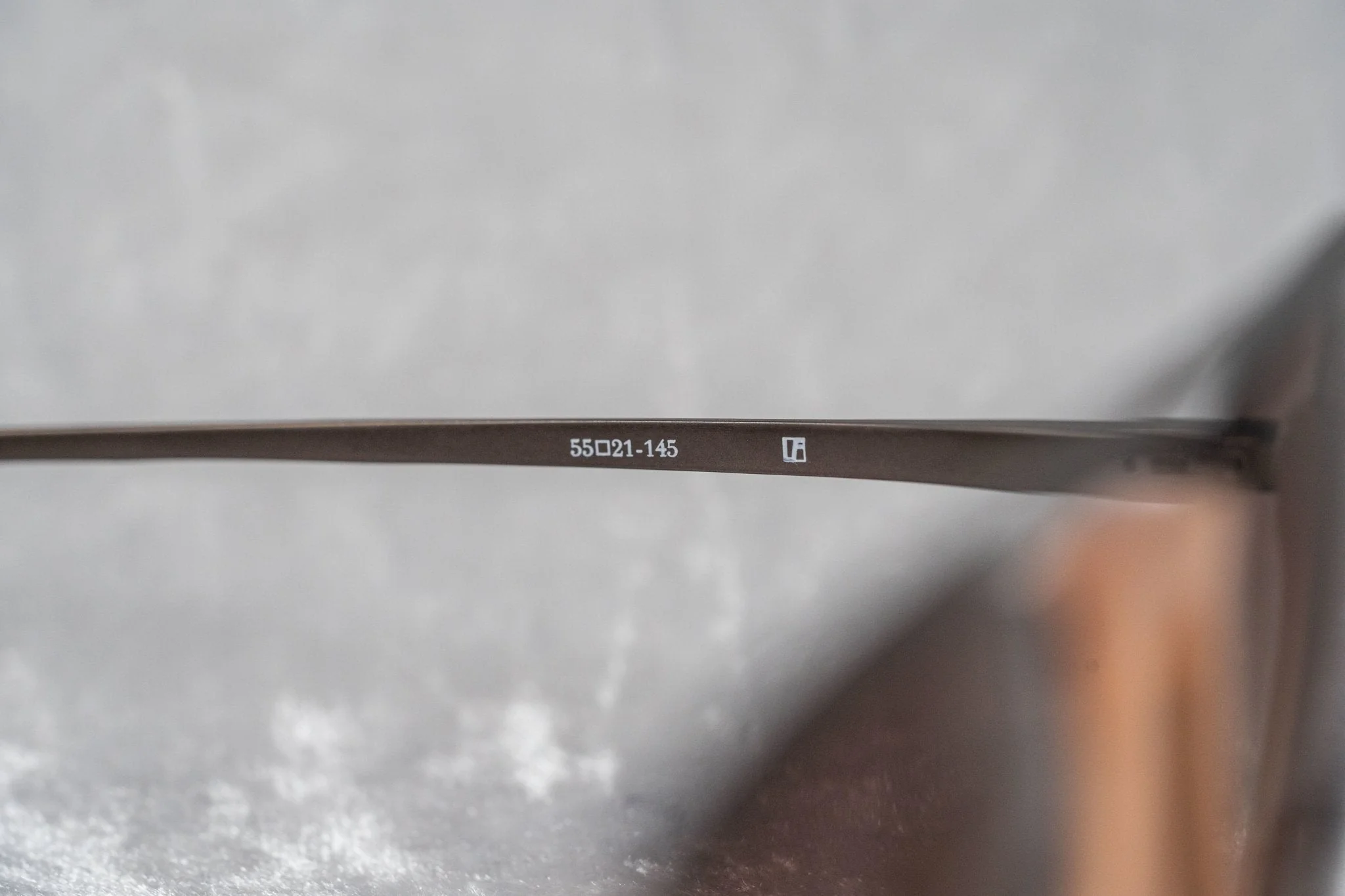 Kris Van Assche Sunglasses Peach and Brown - Image 13