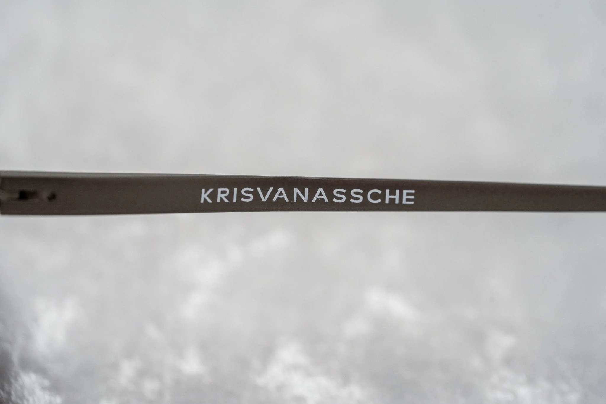 Kris Van Assche Sunglasses Peach and Brown - Image 8