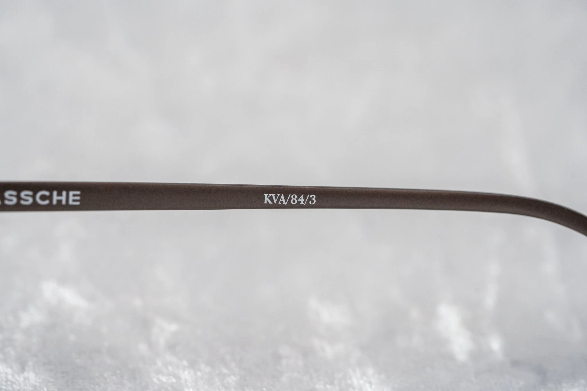 Kris Van Assche Sunglasses Peach and Brown - Image 9