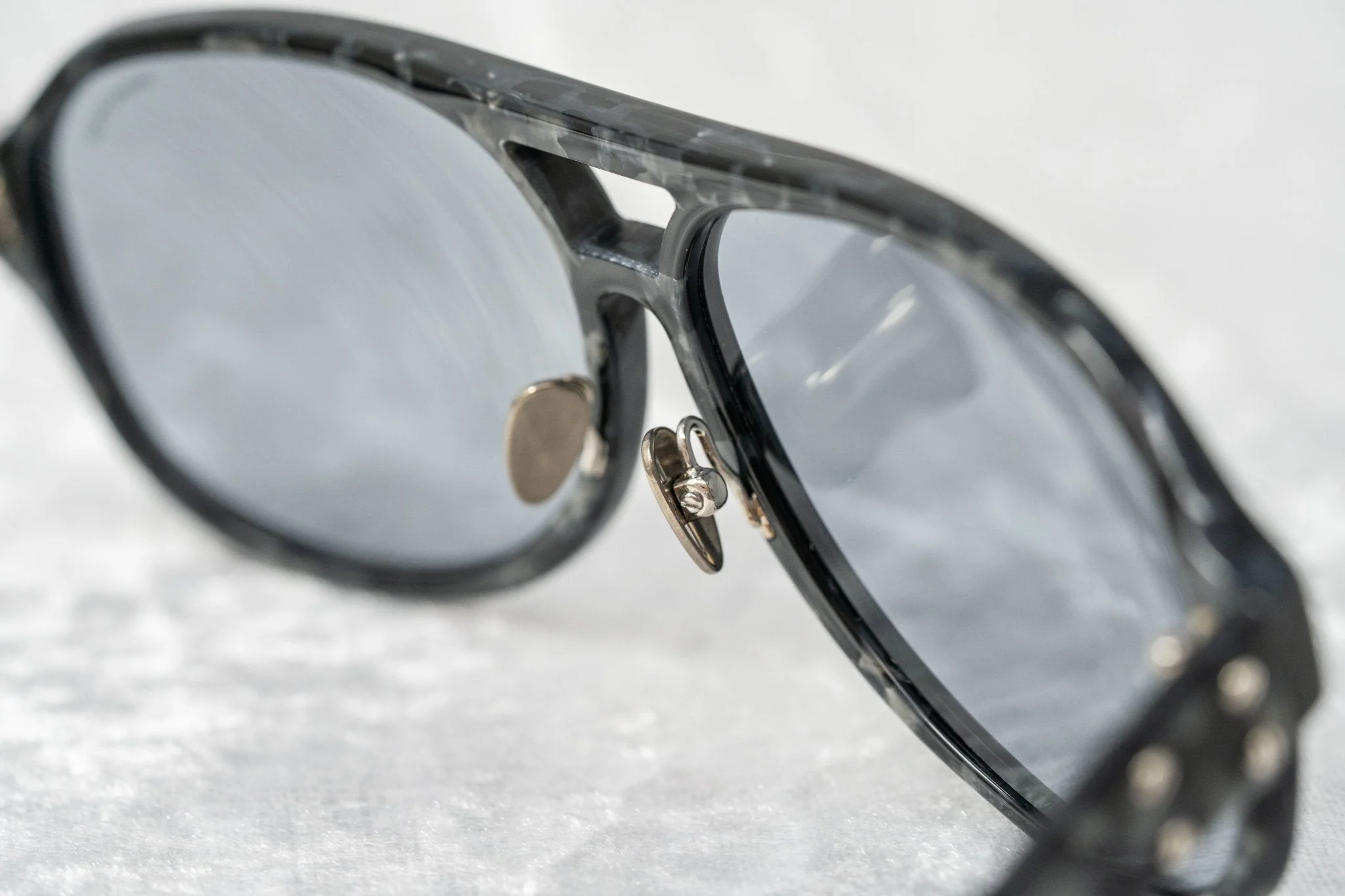 Kris Van Assche Men's Sunglasses Tortoise Shell and Blue - Image 12
