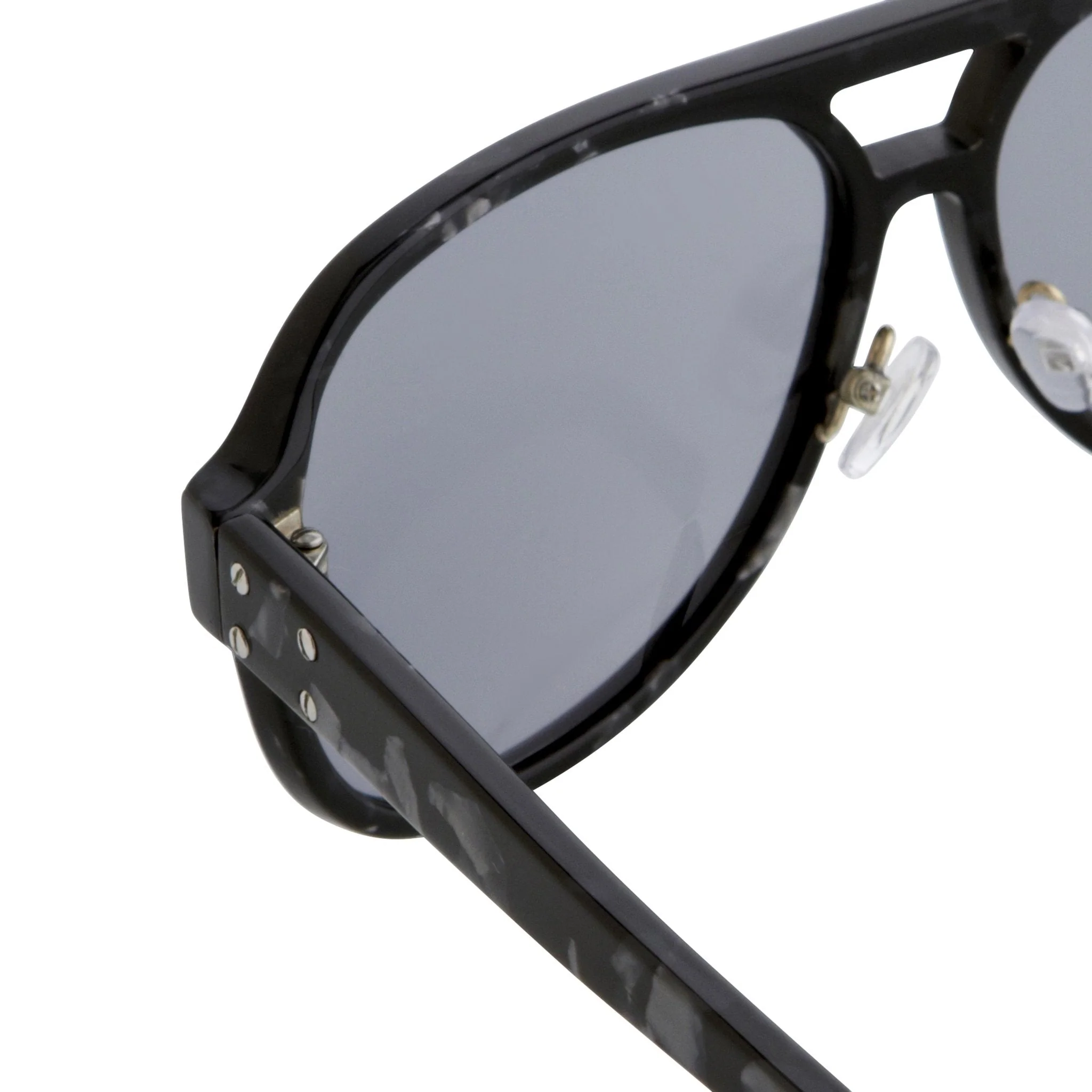 Kris Van Assche Men's Sunglasses Tortoise Shell and Blue - Image 2