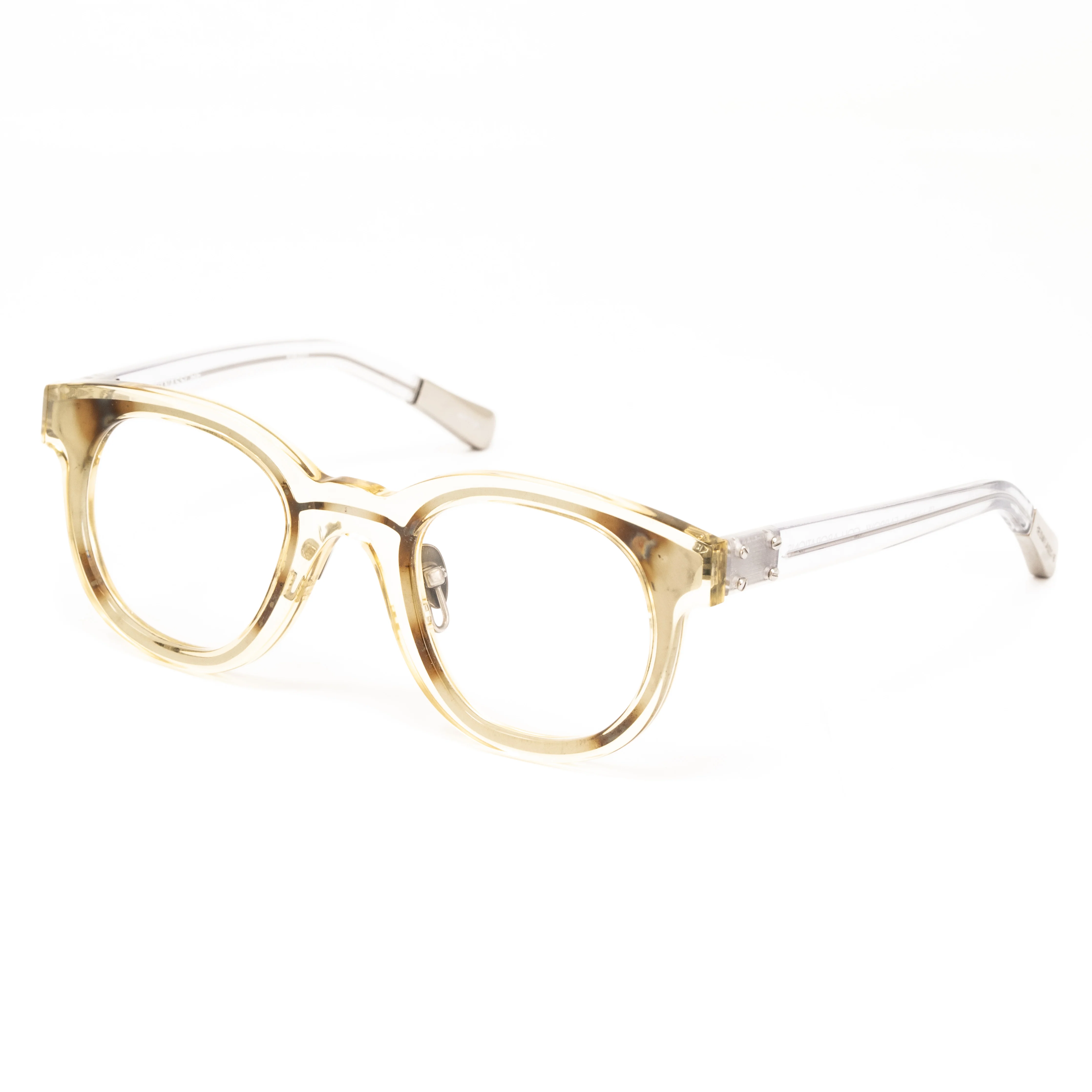 Kris Van Assche x Linda Farrow Clear Eyeglasses