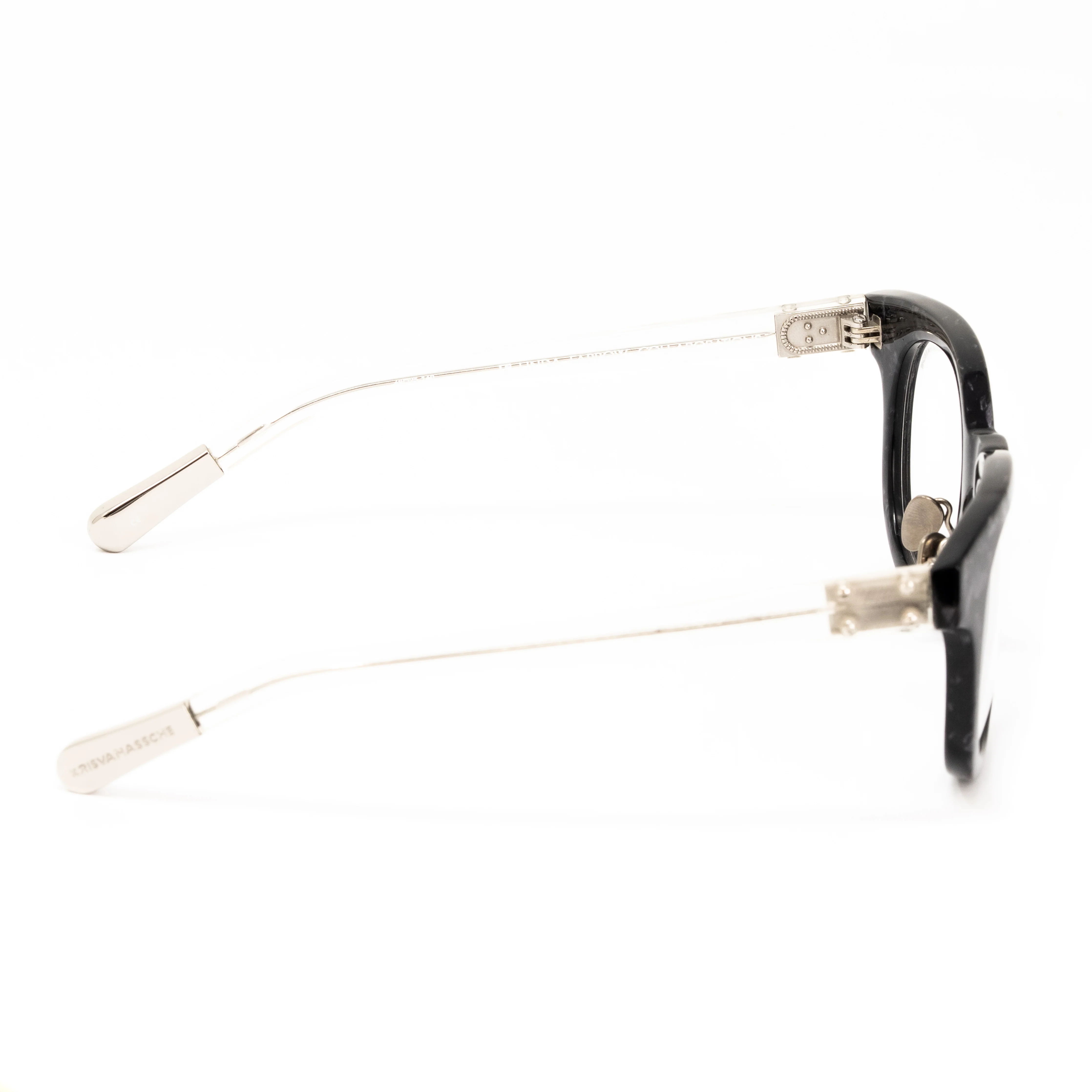 Kris Van Assche x Linda Farrow Black Eyeglasses - Image 3