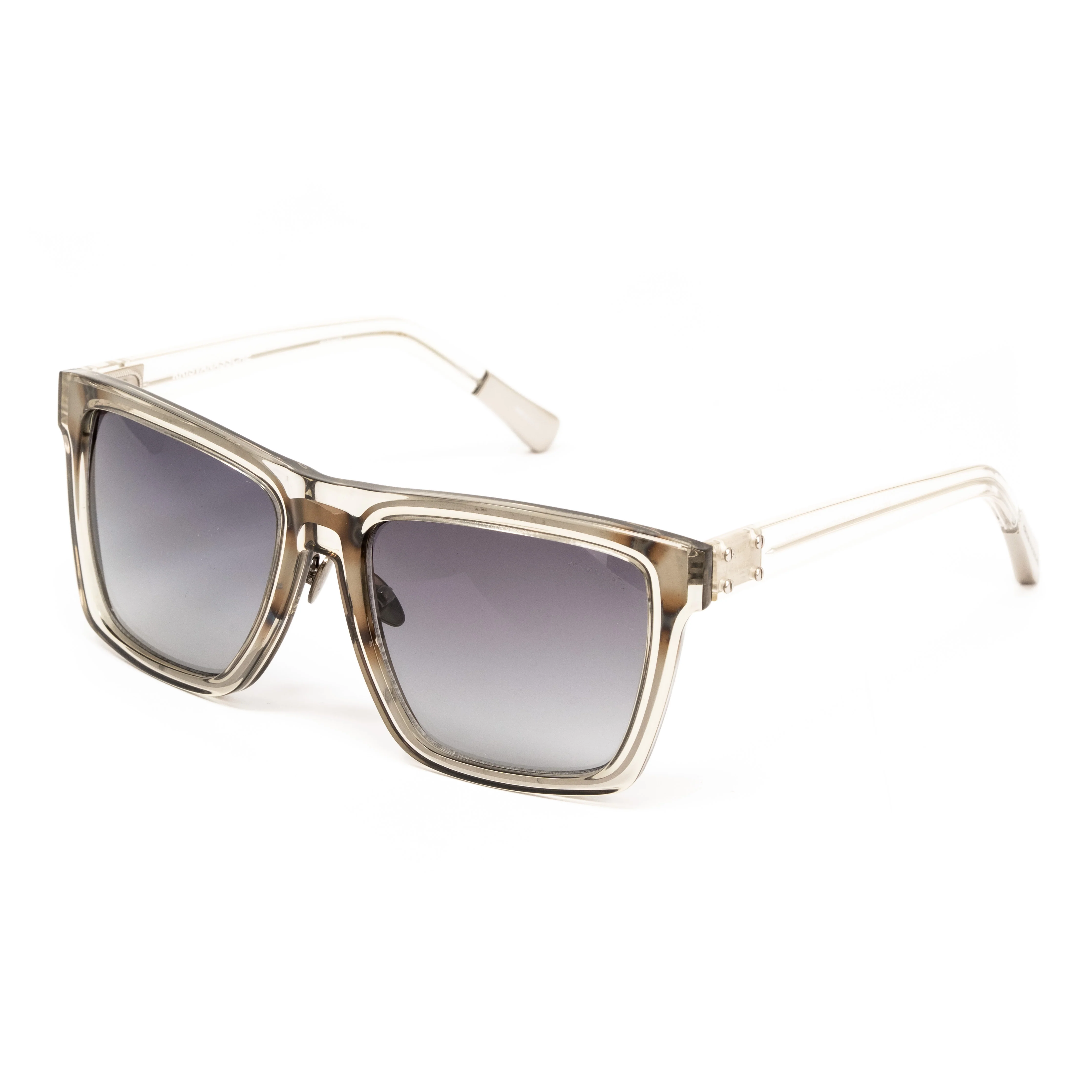 Kris Van Assche x Linda Farrow Clear Sunglasses