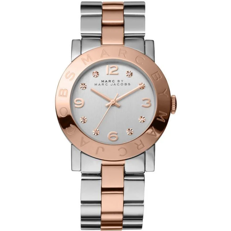 Marc Jacobs Ladies AMY Rose Gold Watch