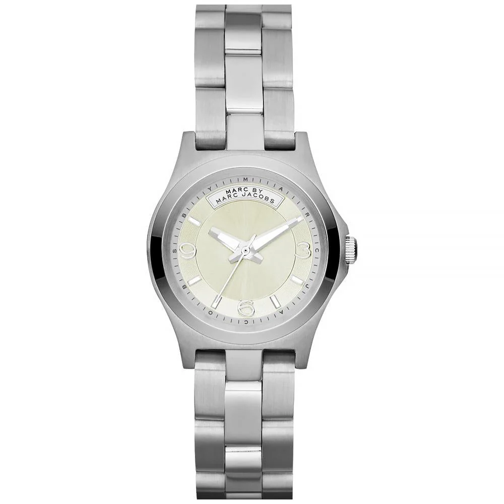 Marc Jacobs Ladies Baby Dave Silver Watch