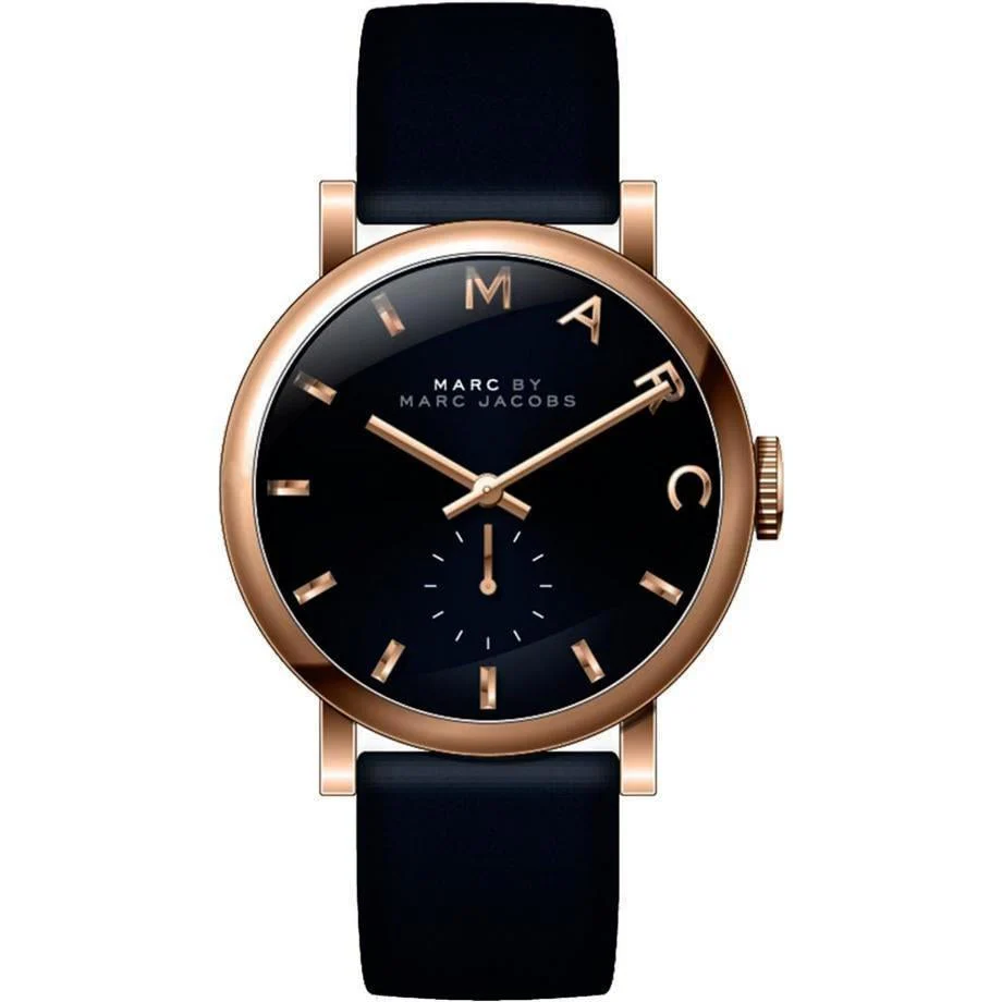 Marc Jacobs Ladies Baker Black Watch