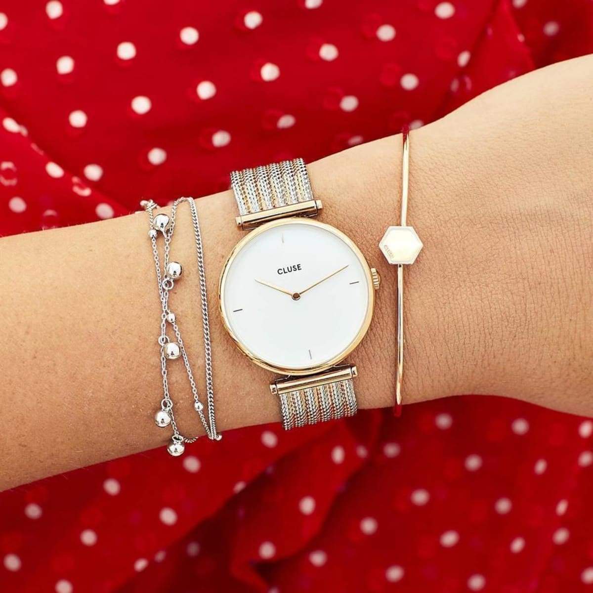 Cluse Bicolour Triomphe Watch - Image 4