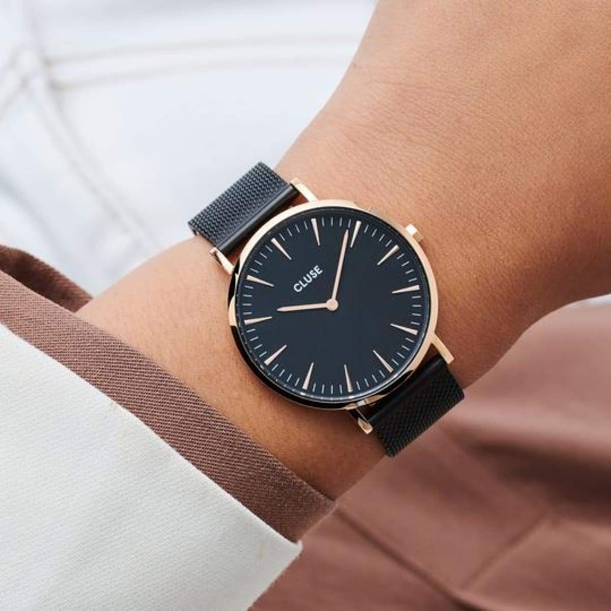 Cluse Black Boho Chic Watch - Image 4